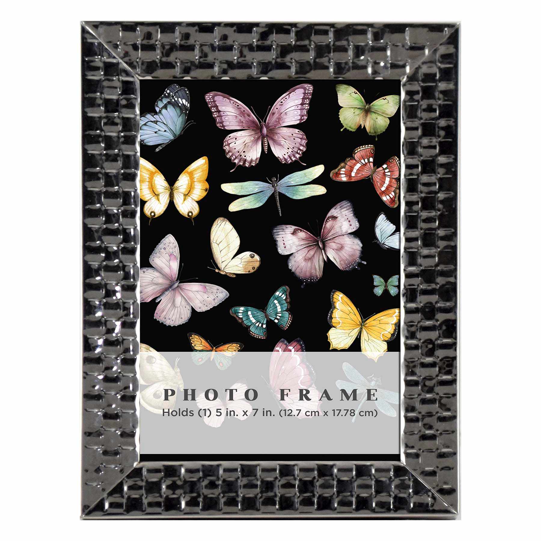 Silver Metal Tabletop Frame, 5x7