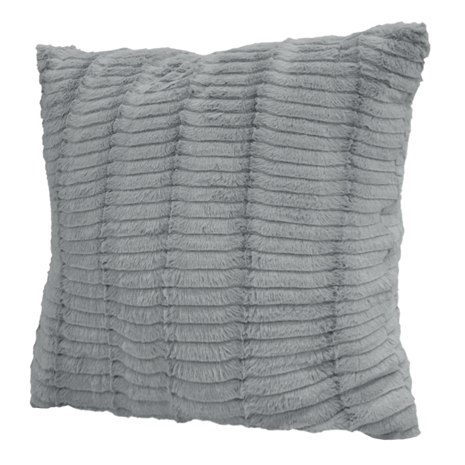 Grey Lash Throw Pillow, 24"