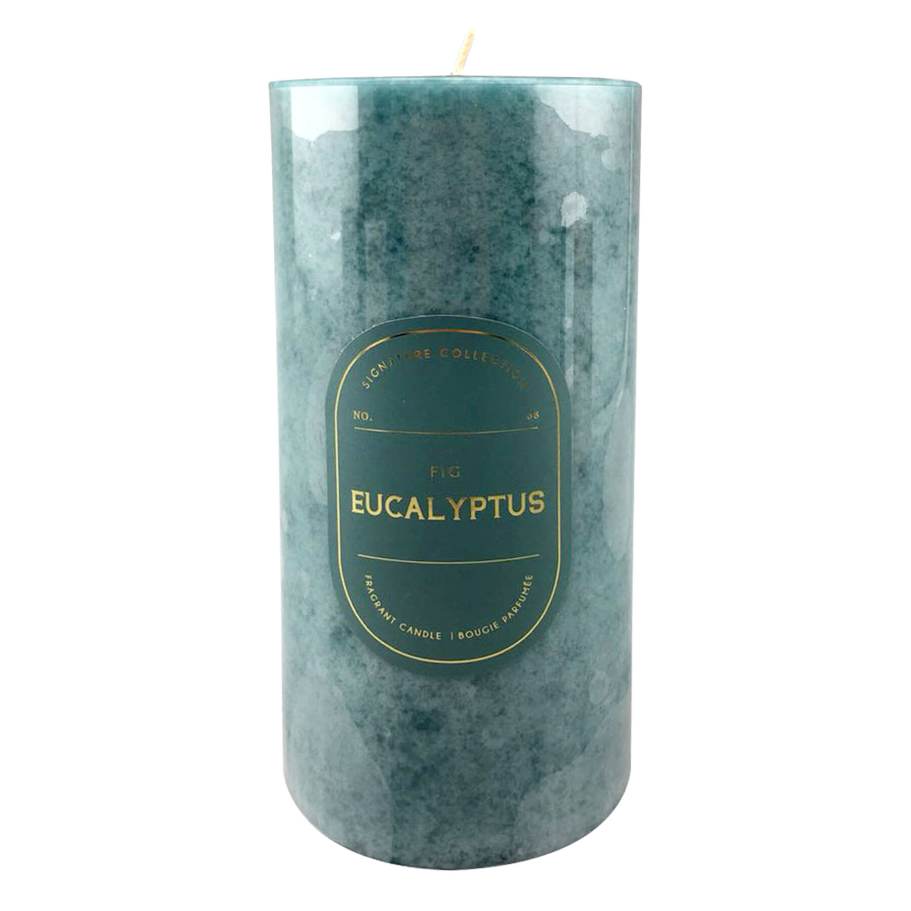 Fig Eucalyptus Scented Pillar Candle, 3x6