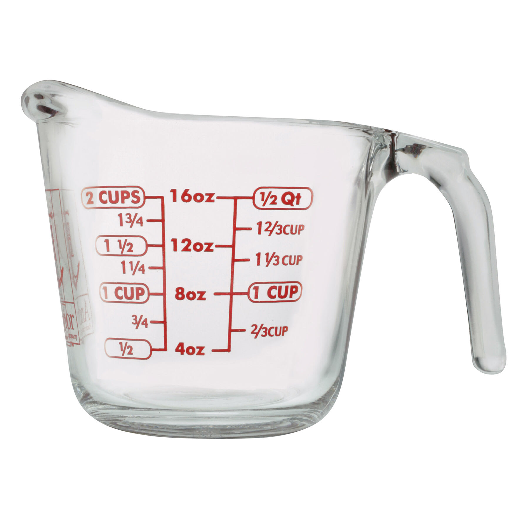 Anchor Hocking Measuring Cup, 16oz