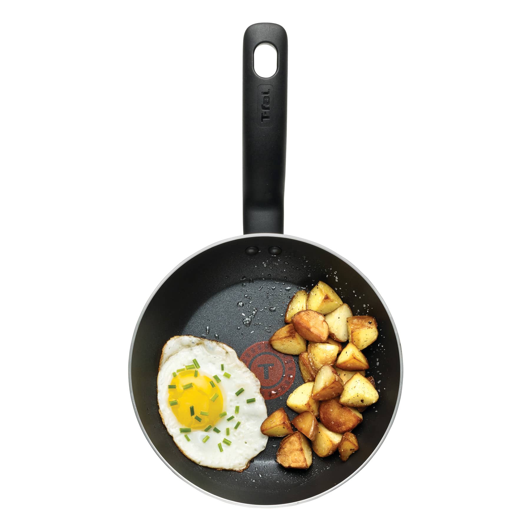 T-Fal Essentials 2-Piece Black Fry Pan Set, 8"