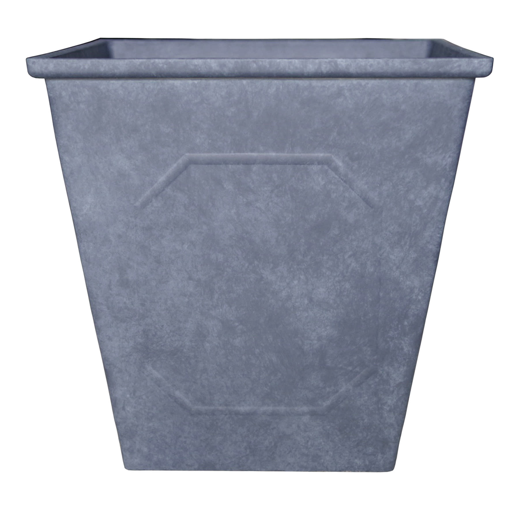 Dark Grey Square Outdoor Planter, Small