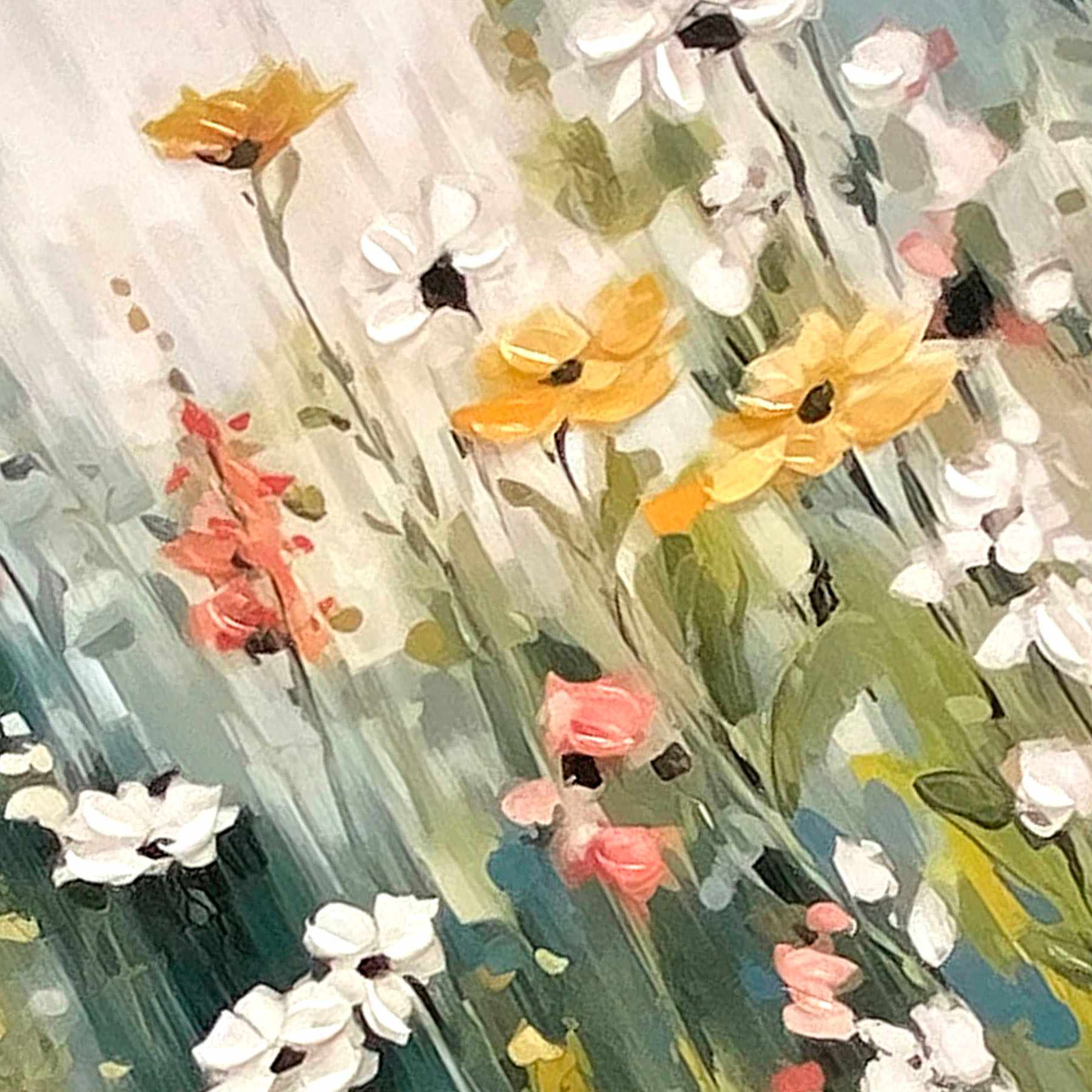 Tranquil Meadow Tones II Canvas Wall Art, 18"