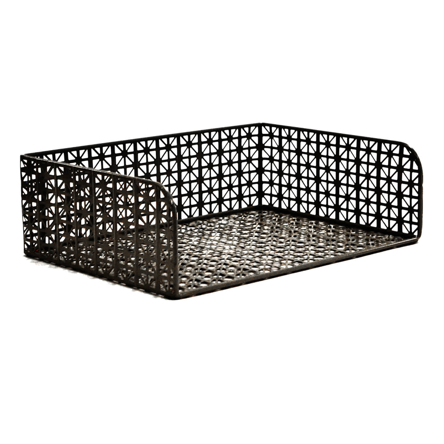 Metrix Black Laser Cut File Tray