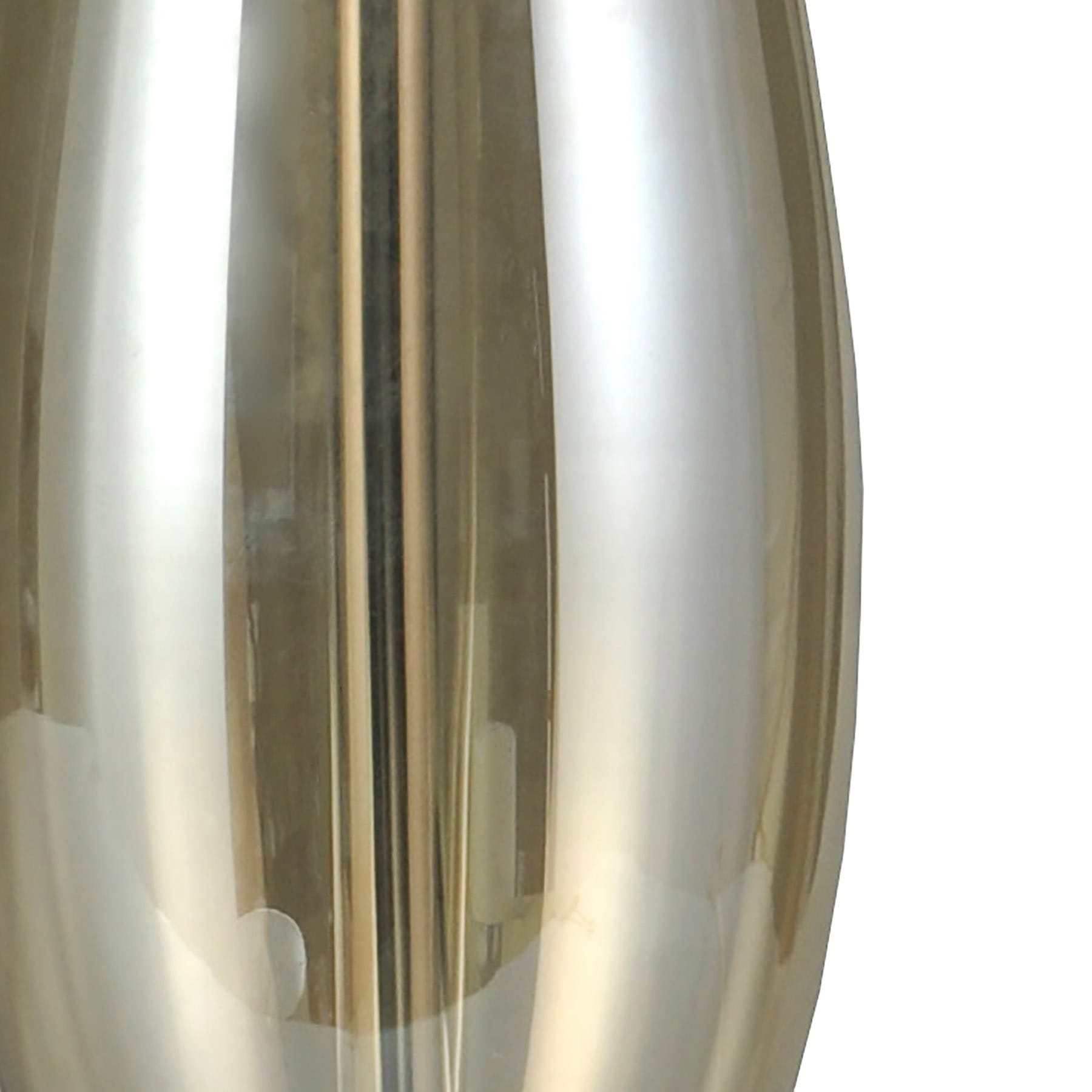Smoke Glass Large Table Lamp Base, 24"