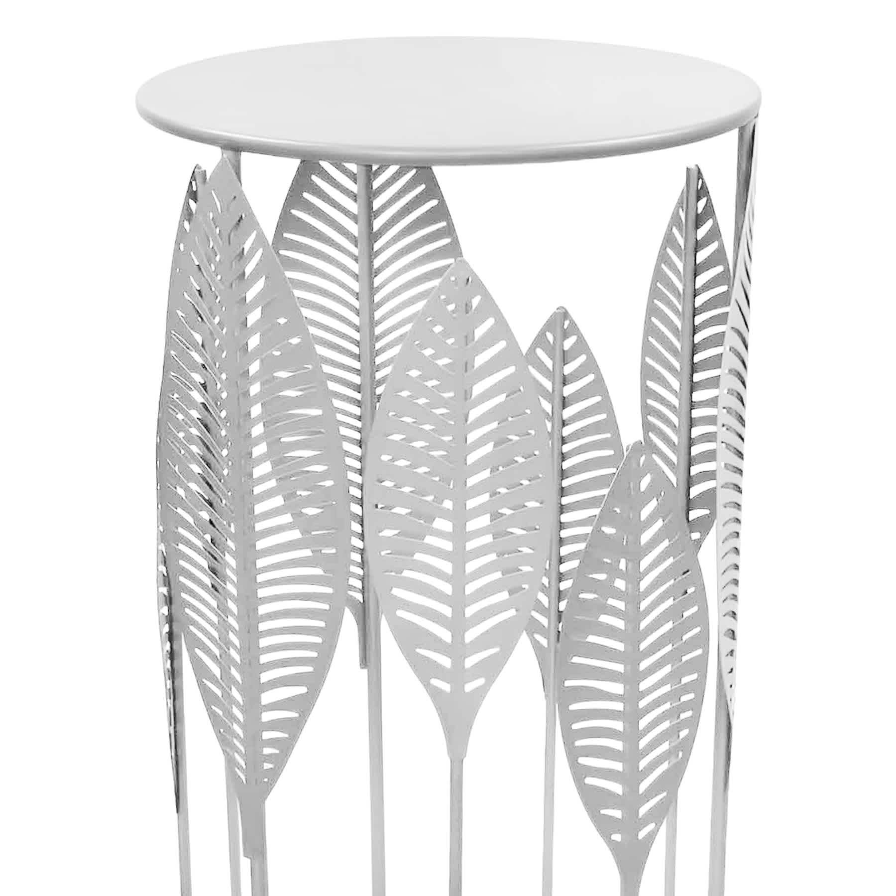 Found & Fable Metal Leaf Plant Stand, Small