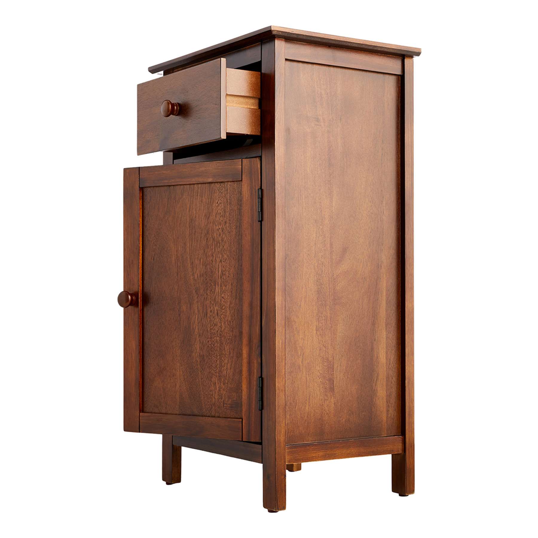 Thomas Wooden Accent Cabinet, Walnut Finish