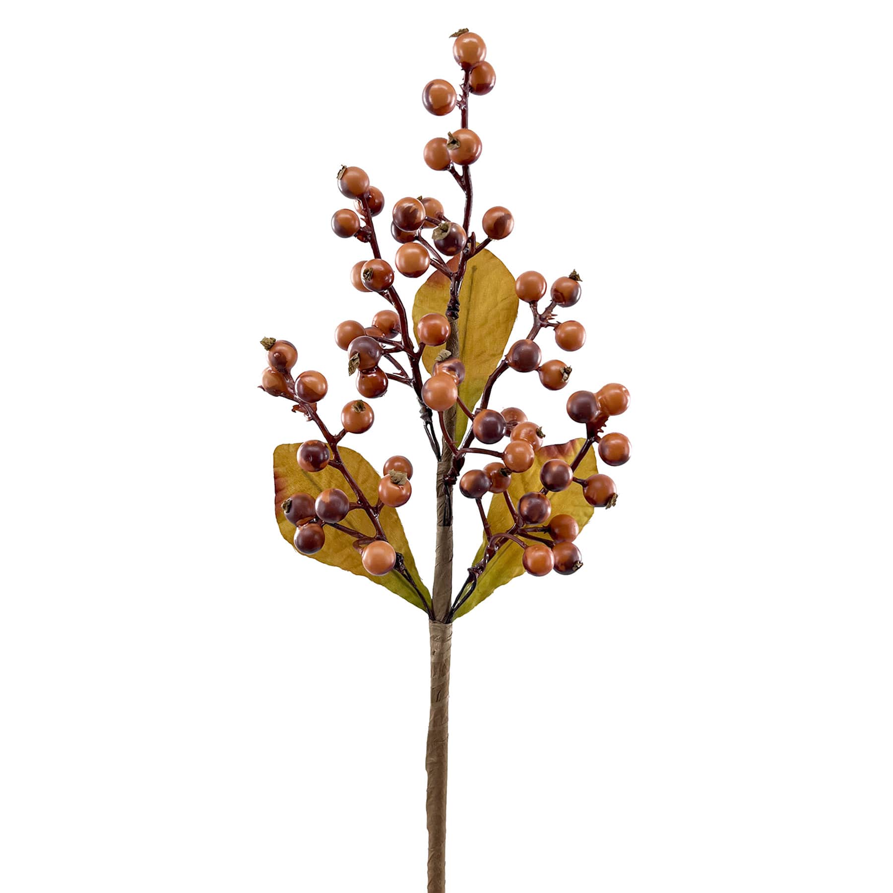 Brown Berries Pick, 12"