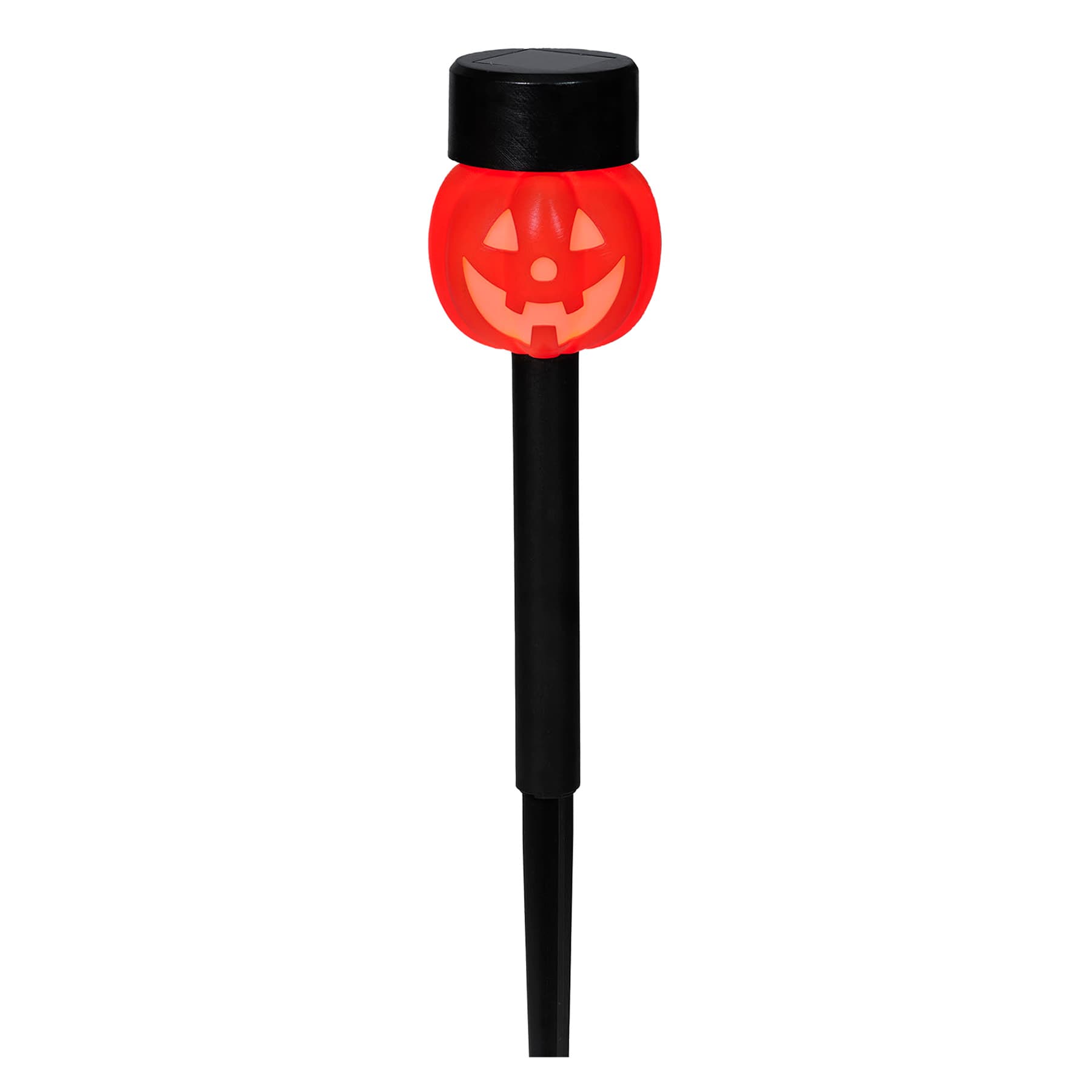 Solar Flicker Flame Pumpkin Pathway Light, 13"
