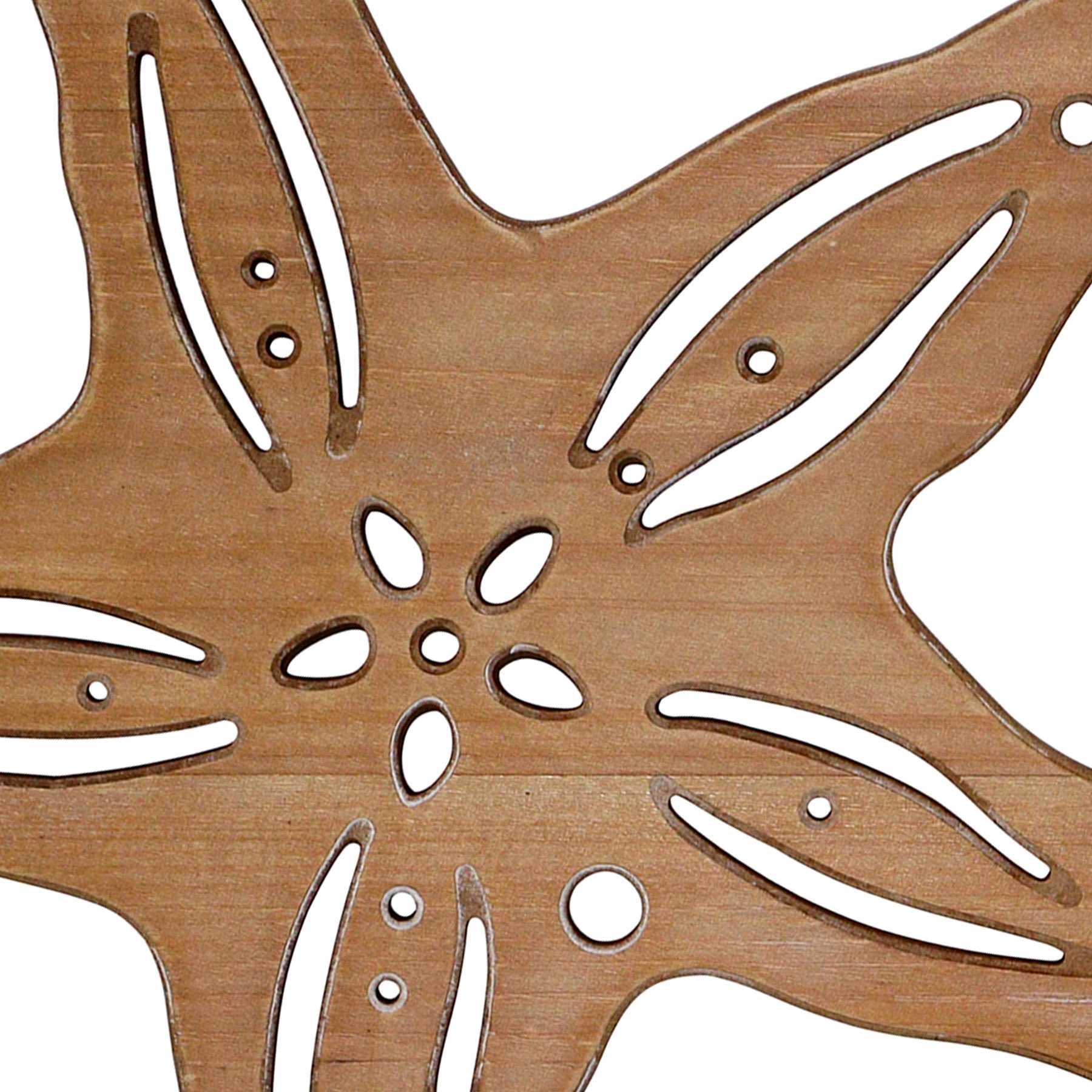 Ty Pennington Wooden Starfish Wall Decor, 13"