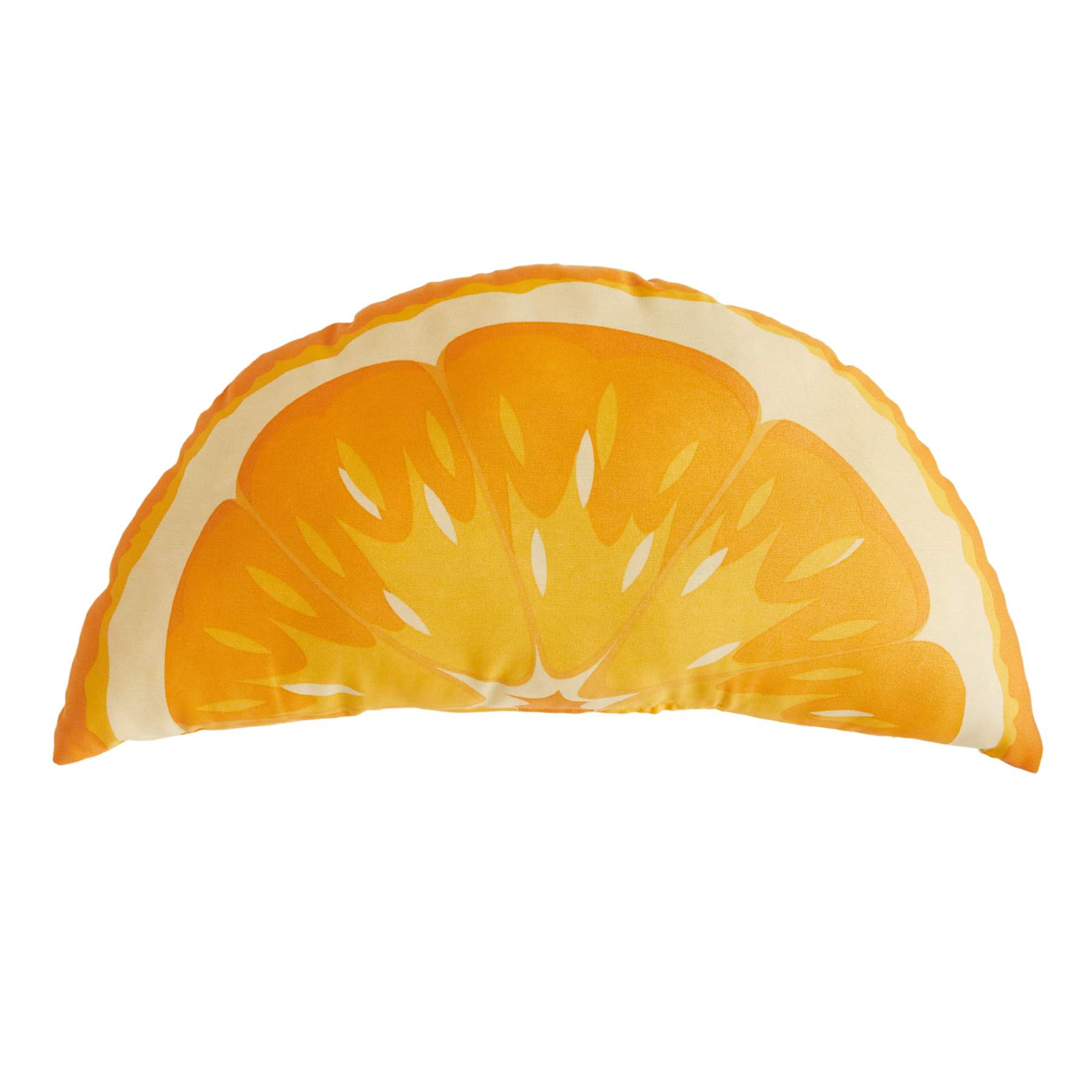 Orange Slice Outdoor Throw Pillow, 14x26