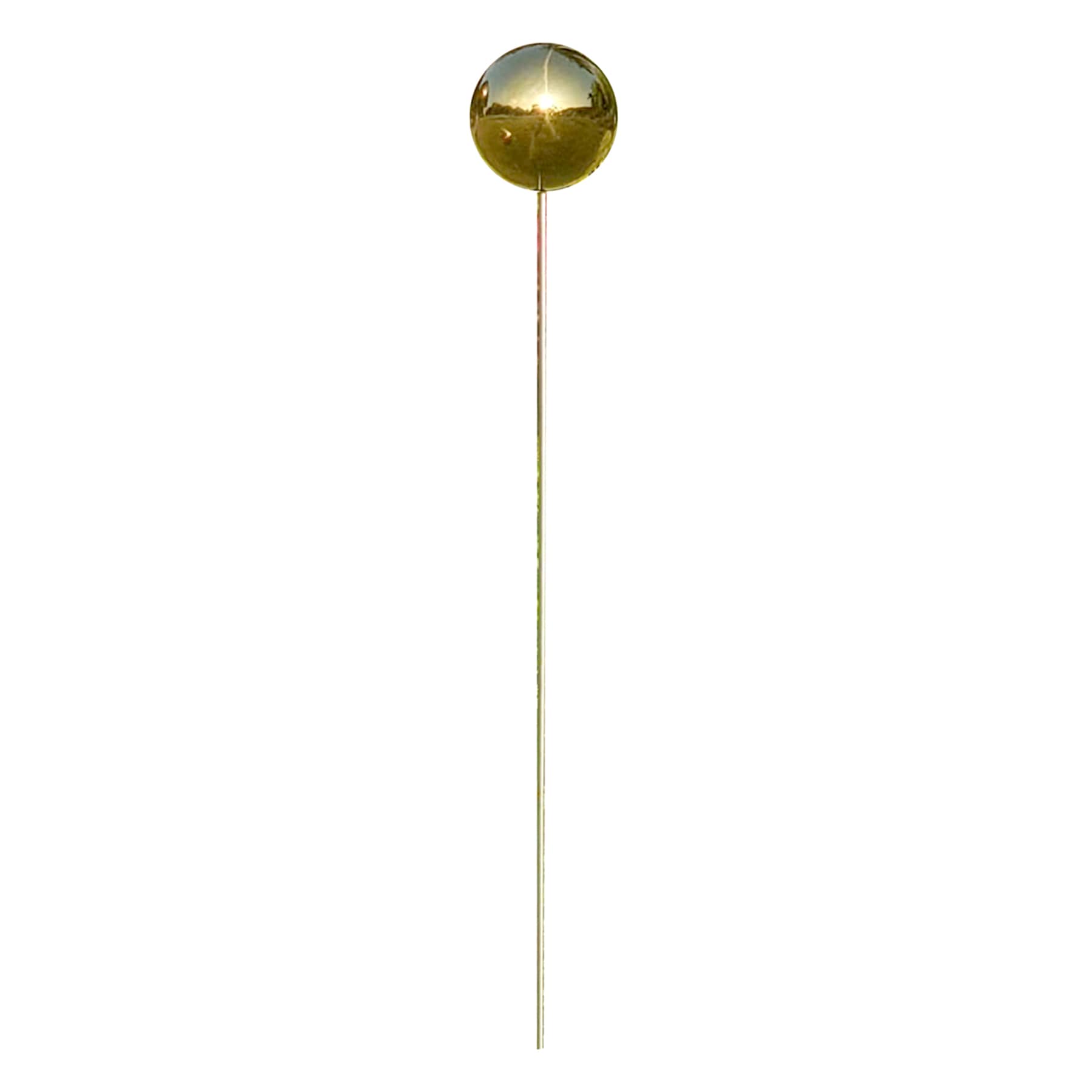 Crosby St. Gold Sphere Yard Pick, Medium