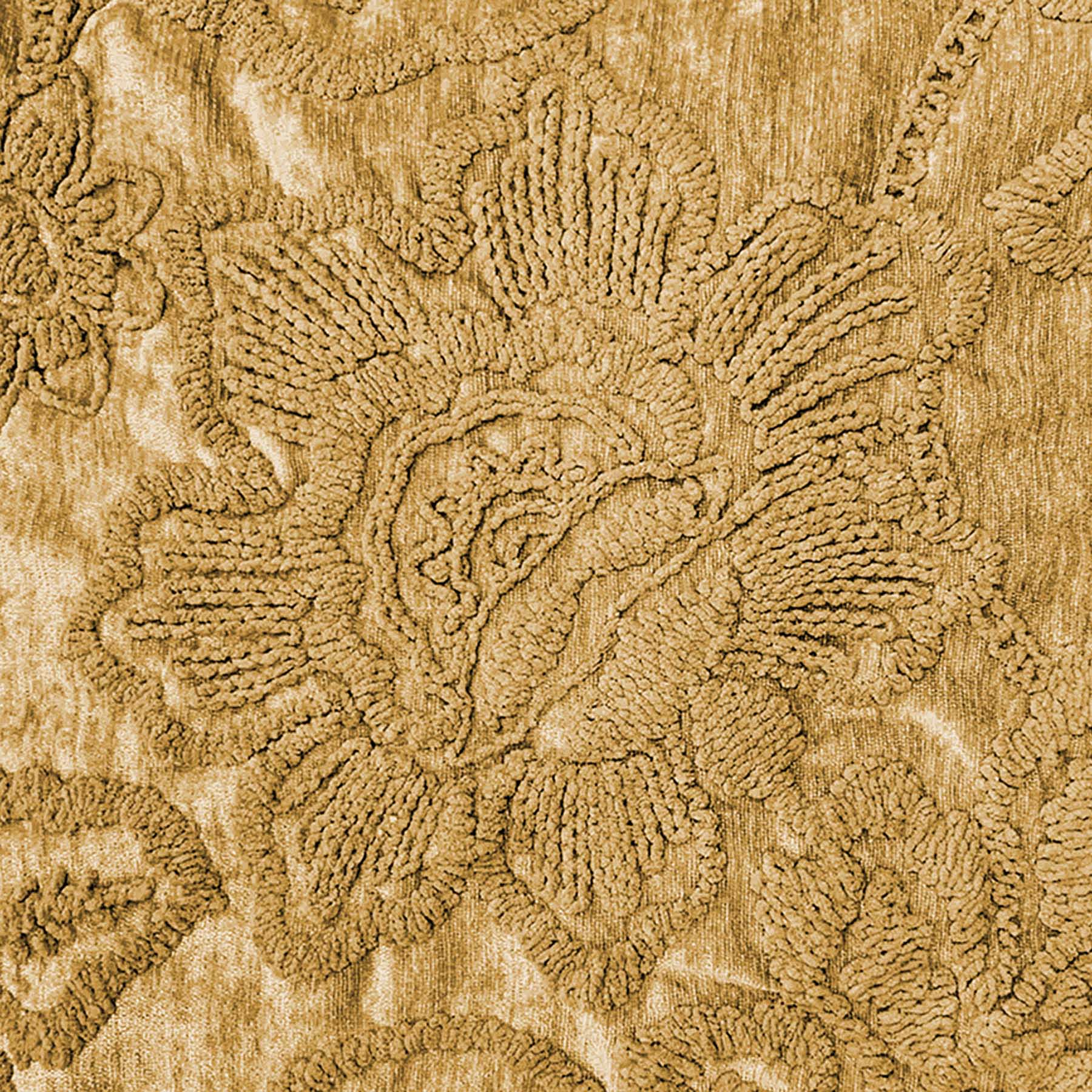 Frannie Yellow Floral Embroidered Throw Pillow, 18"