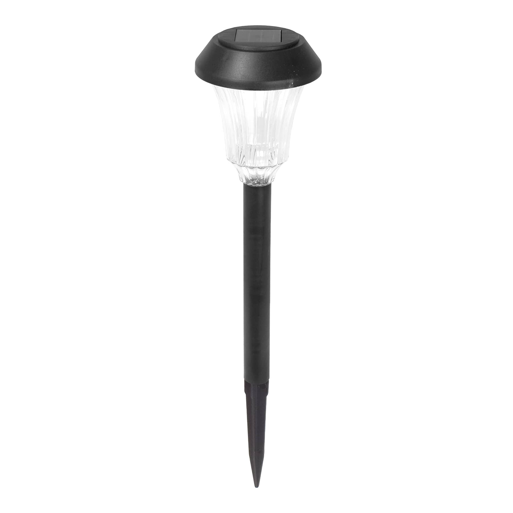 Solar Black Pathway Light