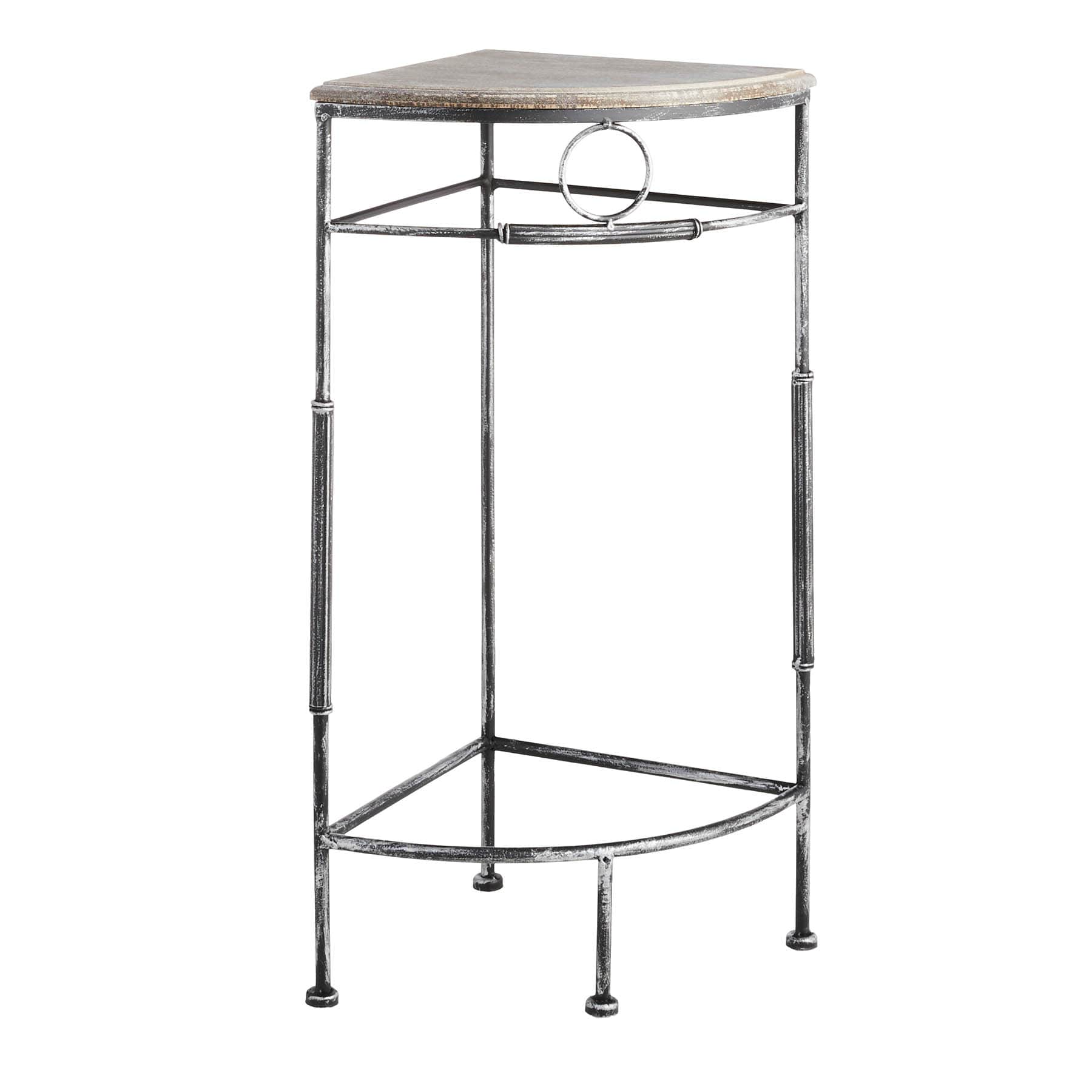 Metal & Wood Plant Stand, Medium