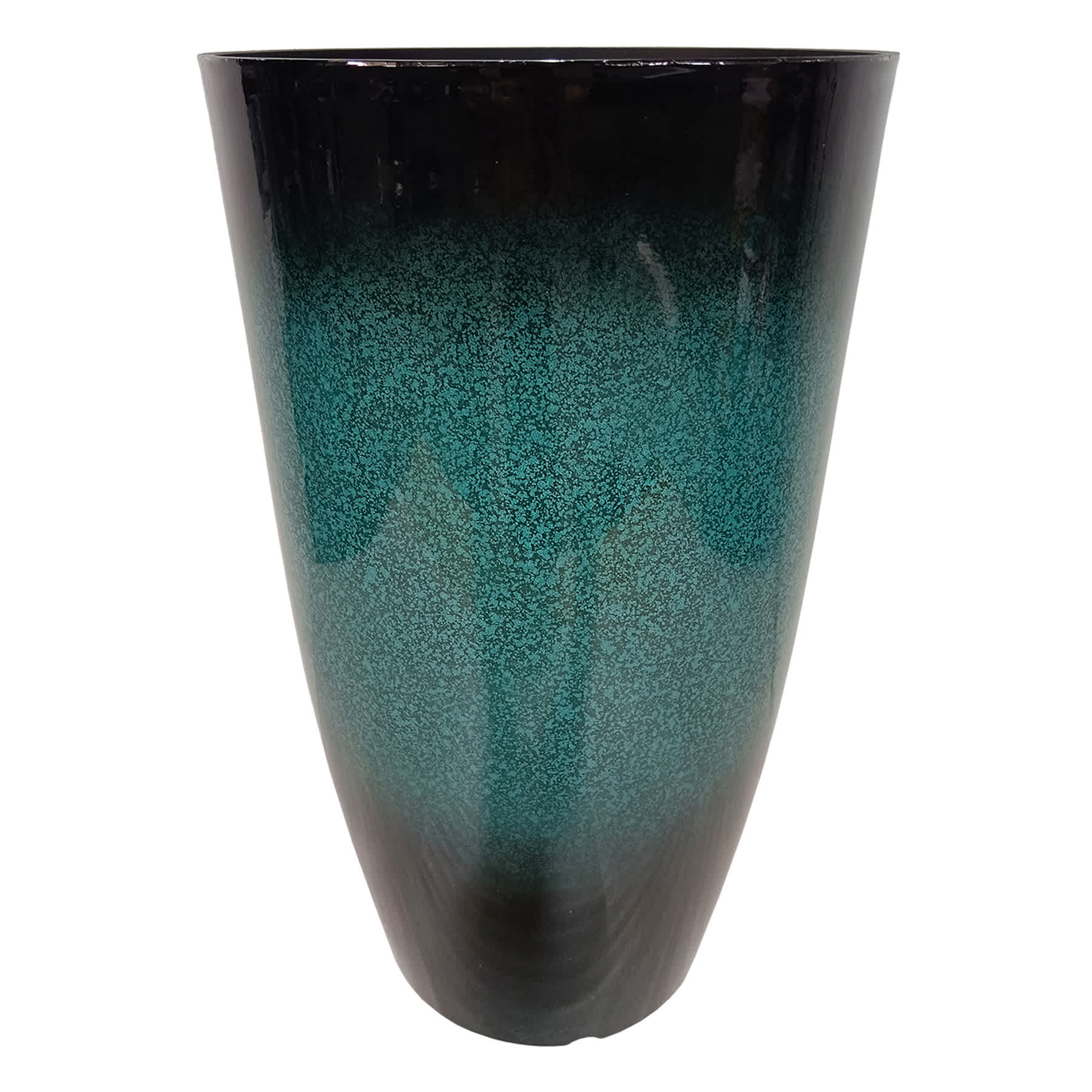 Nora Reactive Blue Outdoor Planter, Medium