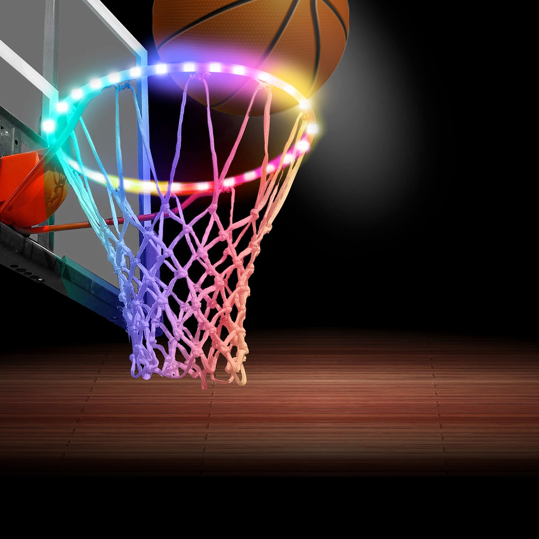 Multi Color LED Hoop Light