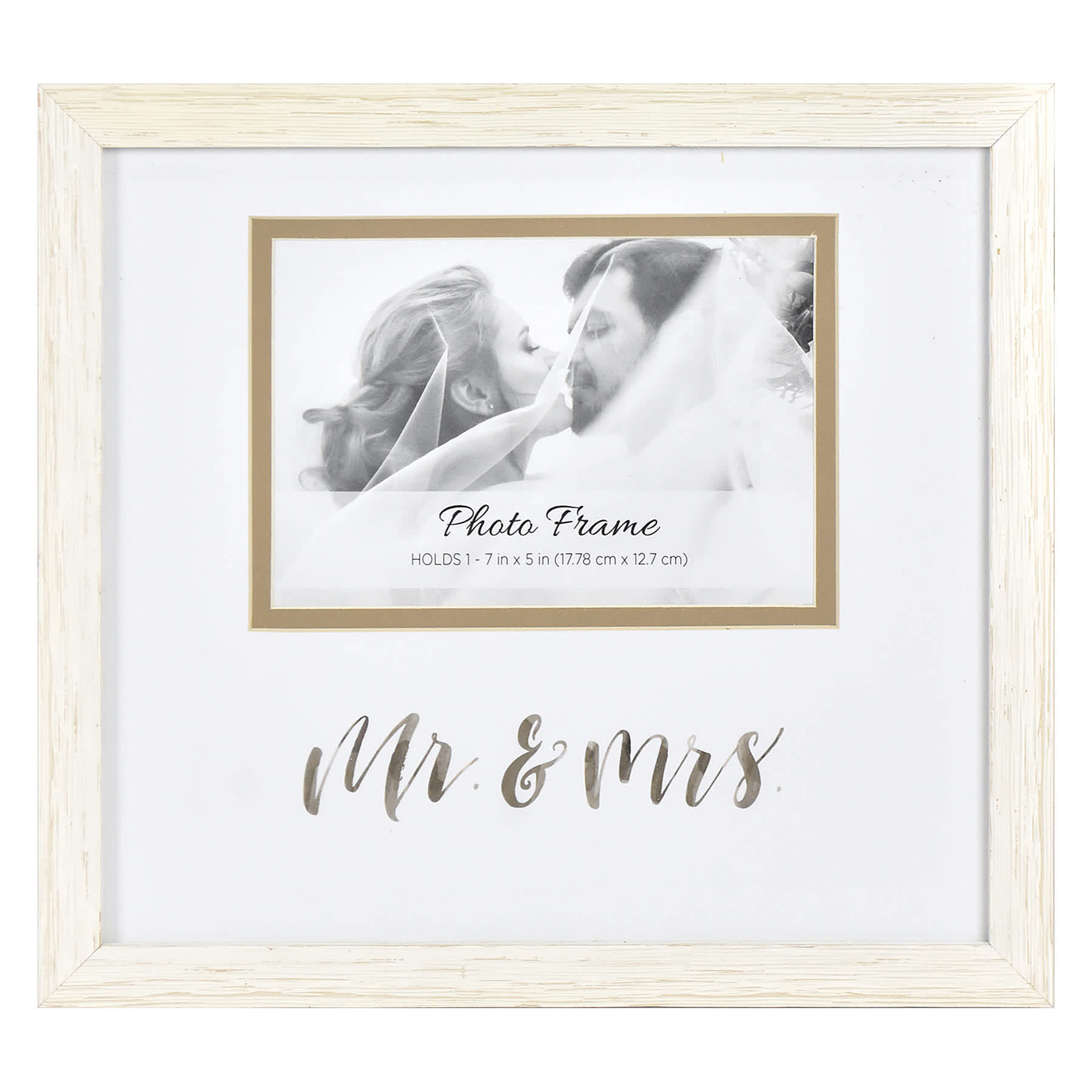 Mr & Mrs Tabletop Picture Frame, 11x10