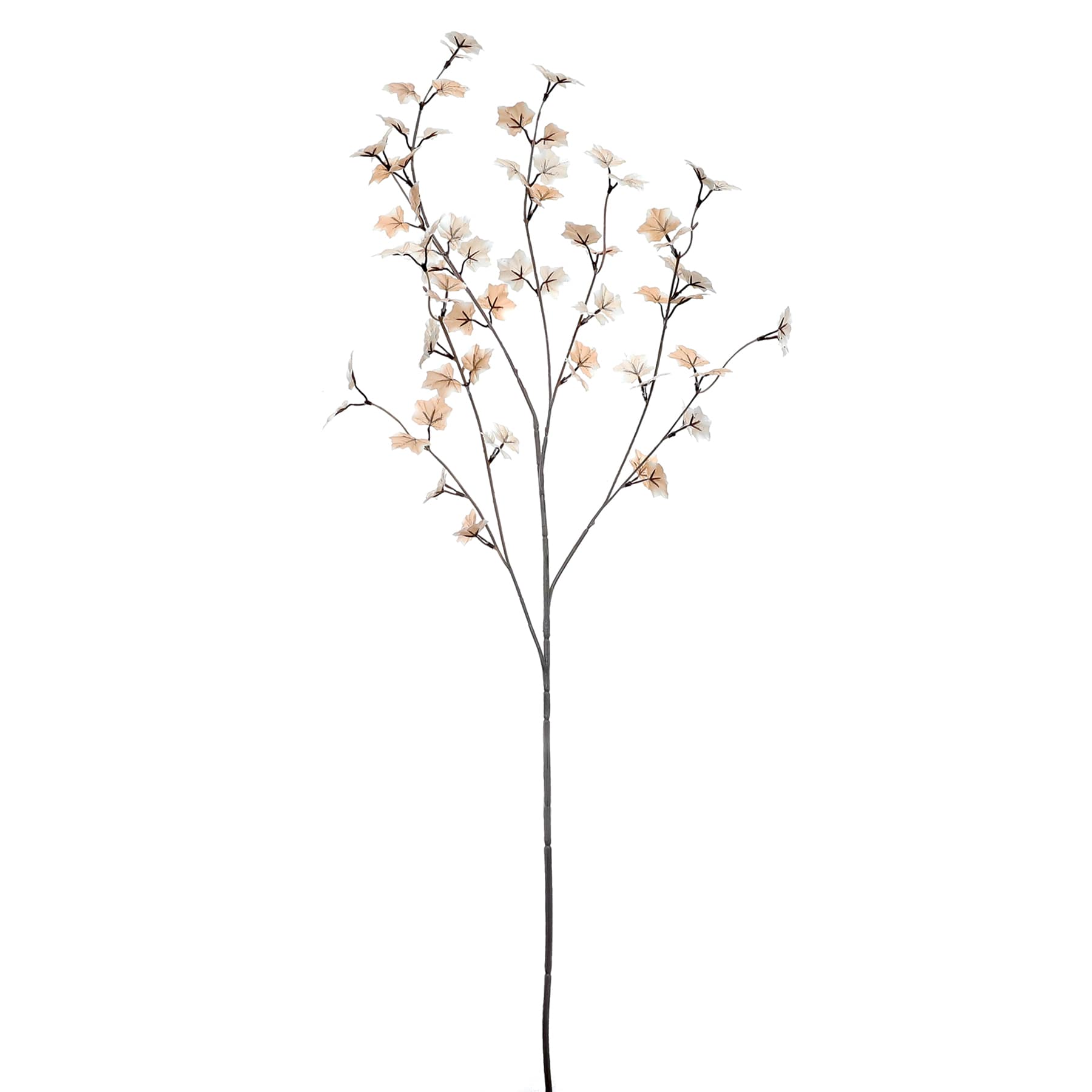 Cream Maple Leaf Stem, 38"
