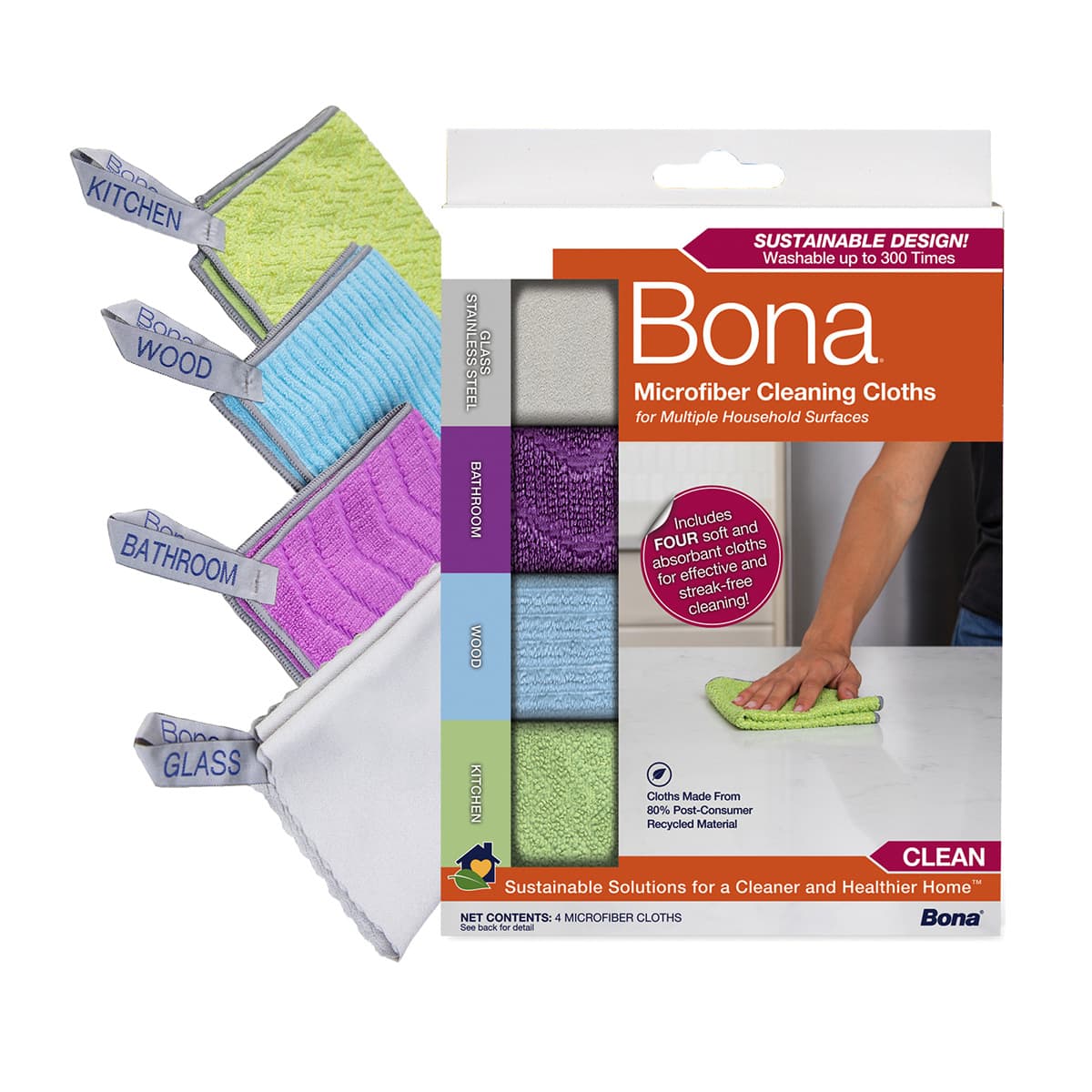 Bona Microfiber Cleaning Cloths