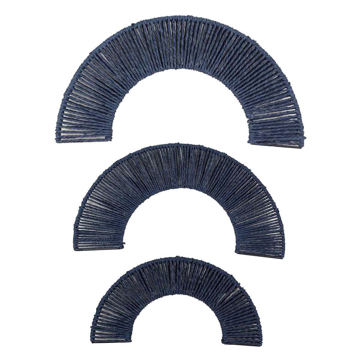 Crosby St. Set of 3 Half Circle Wall Decor, 24x12