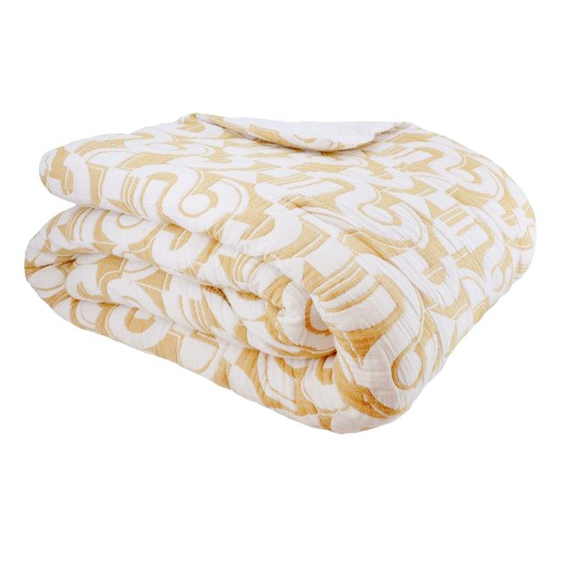 Crosby St. Yellow Geometric Bedding Set