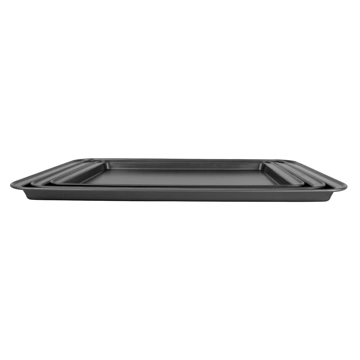 3-Piece Nonstick Baking Sheet Set