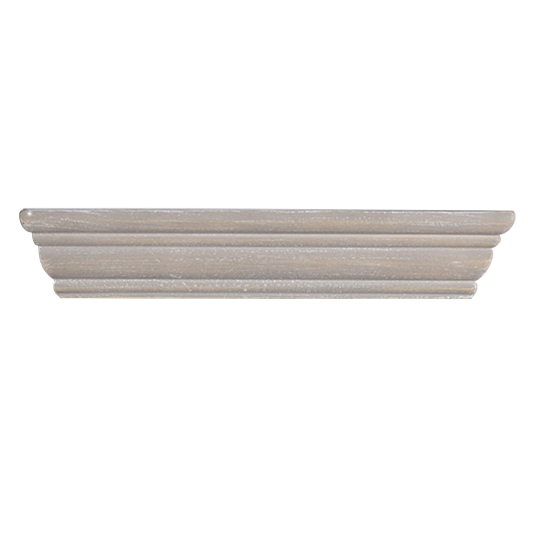 Kate Light Grey Wooden Wall Ledge, 12"
