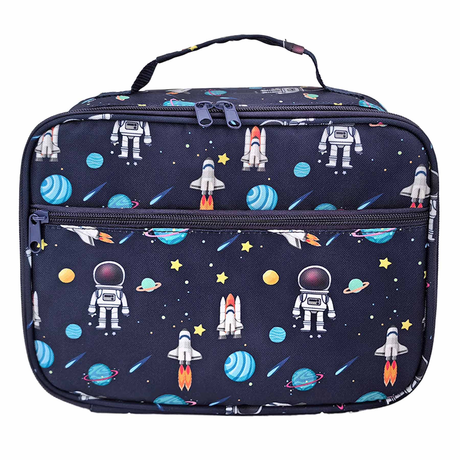 Space Navy Insulated Kids Lunch Box