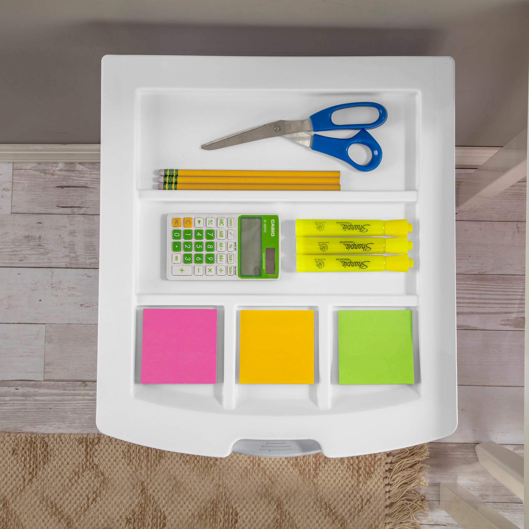 Sterilite 4-Drawer Locking Storage Tower