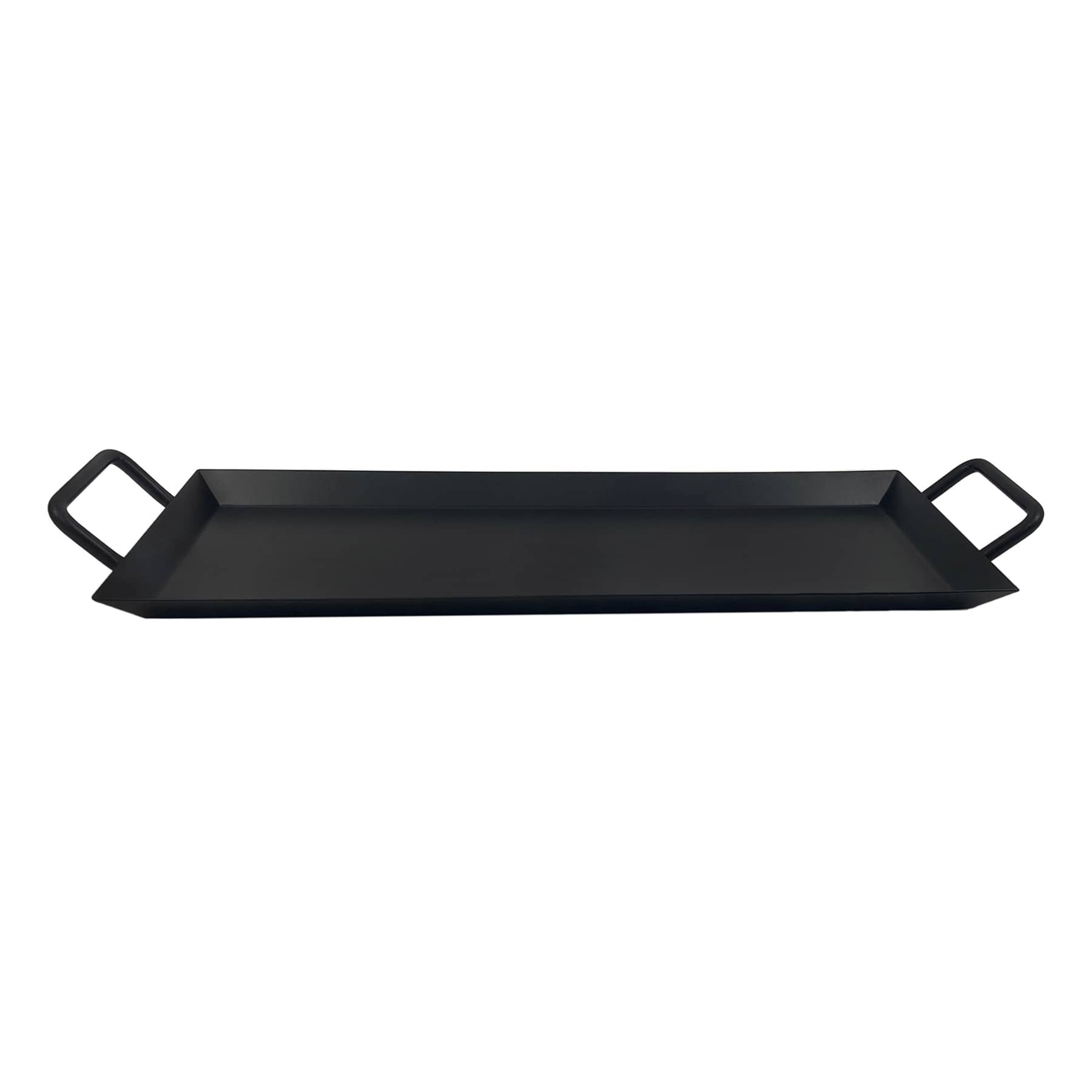 Black Iron Serving Tray with Handles