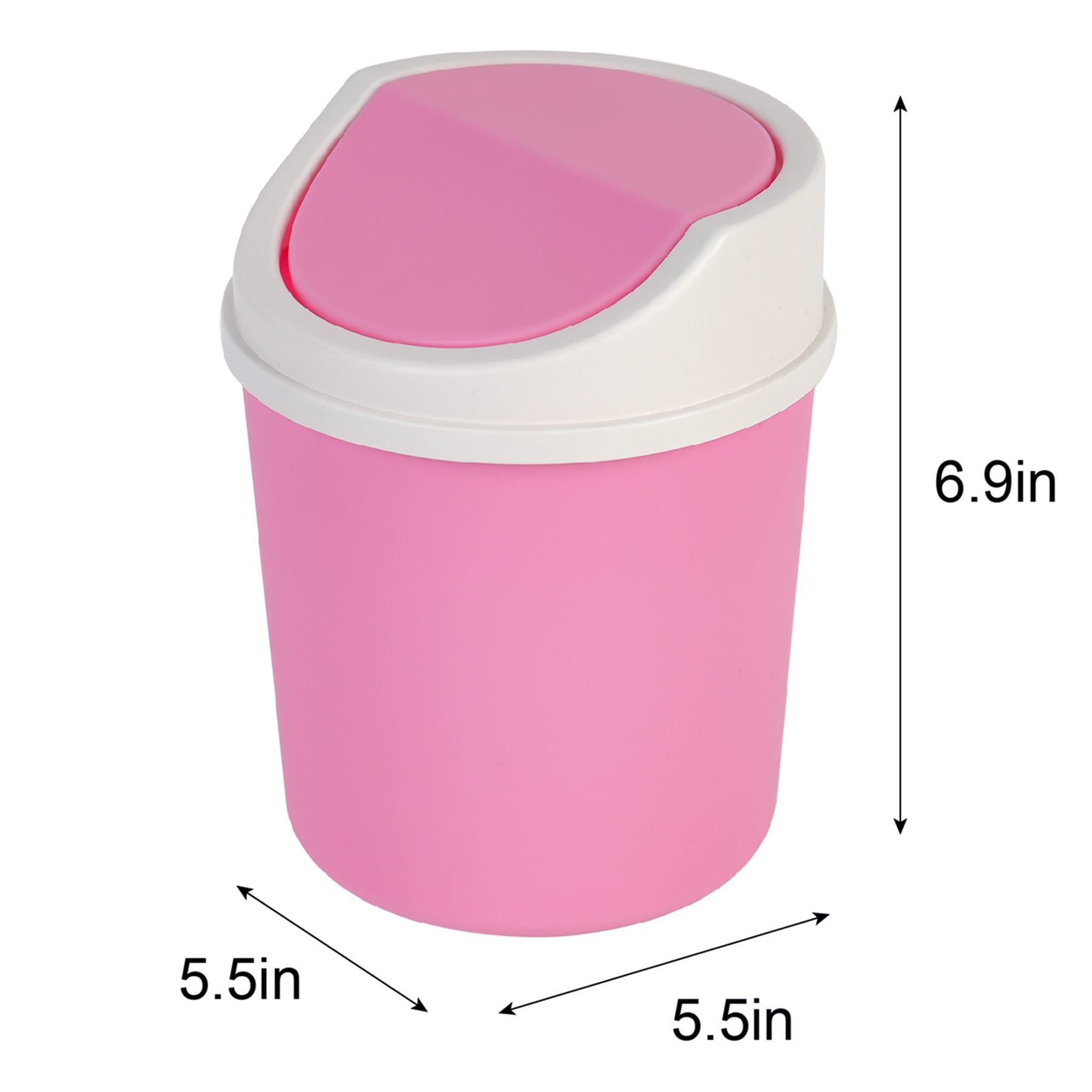 Pink Mini Trash Can, 1.5l