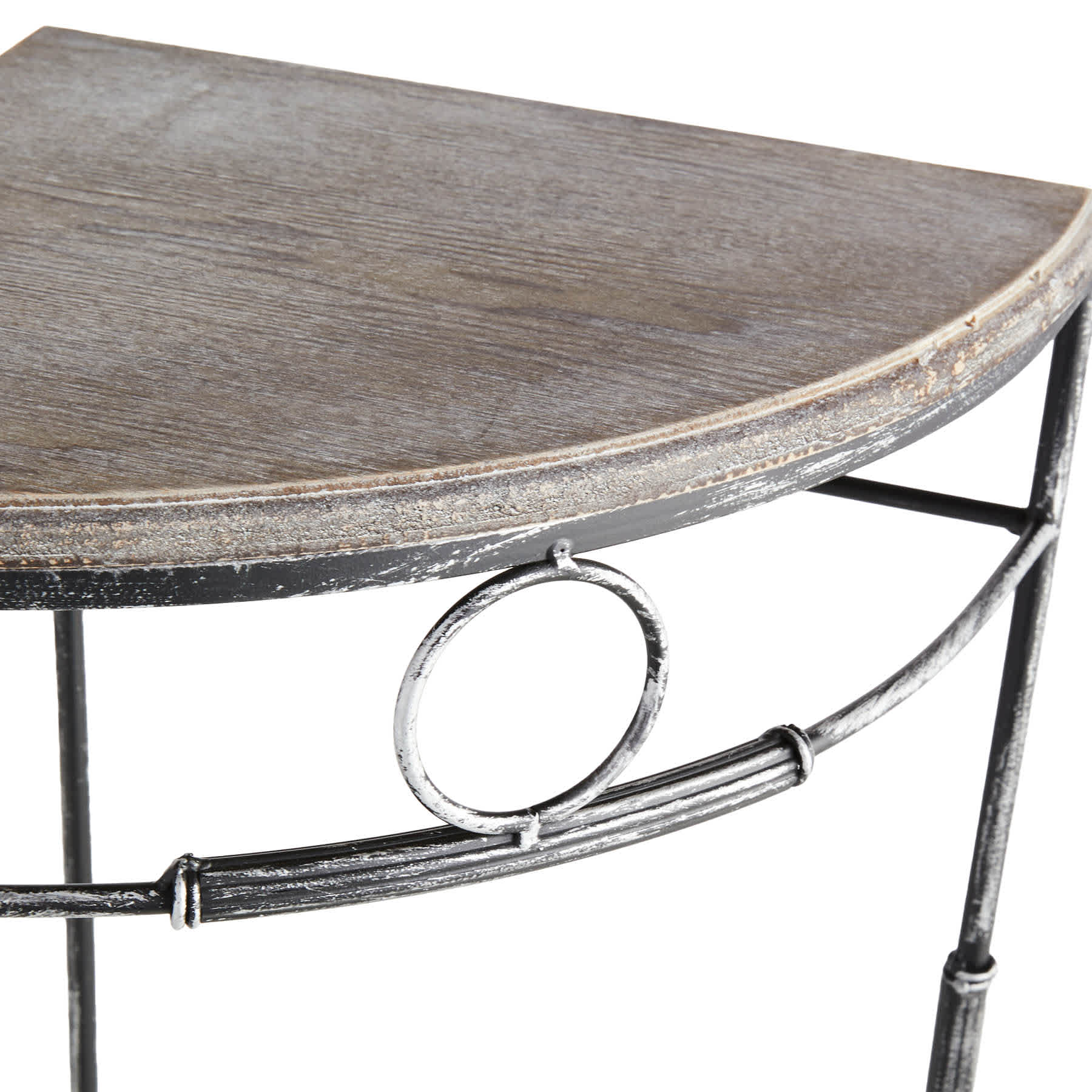 Metal & Wood Plant Stand, Large
