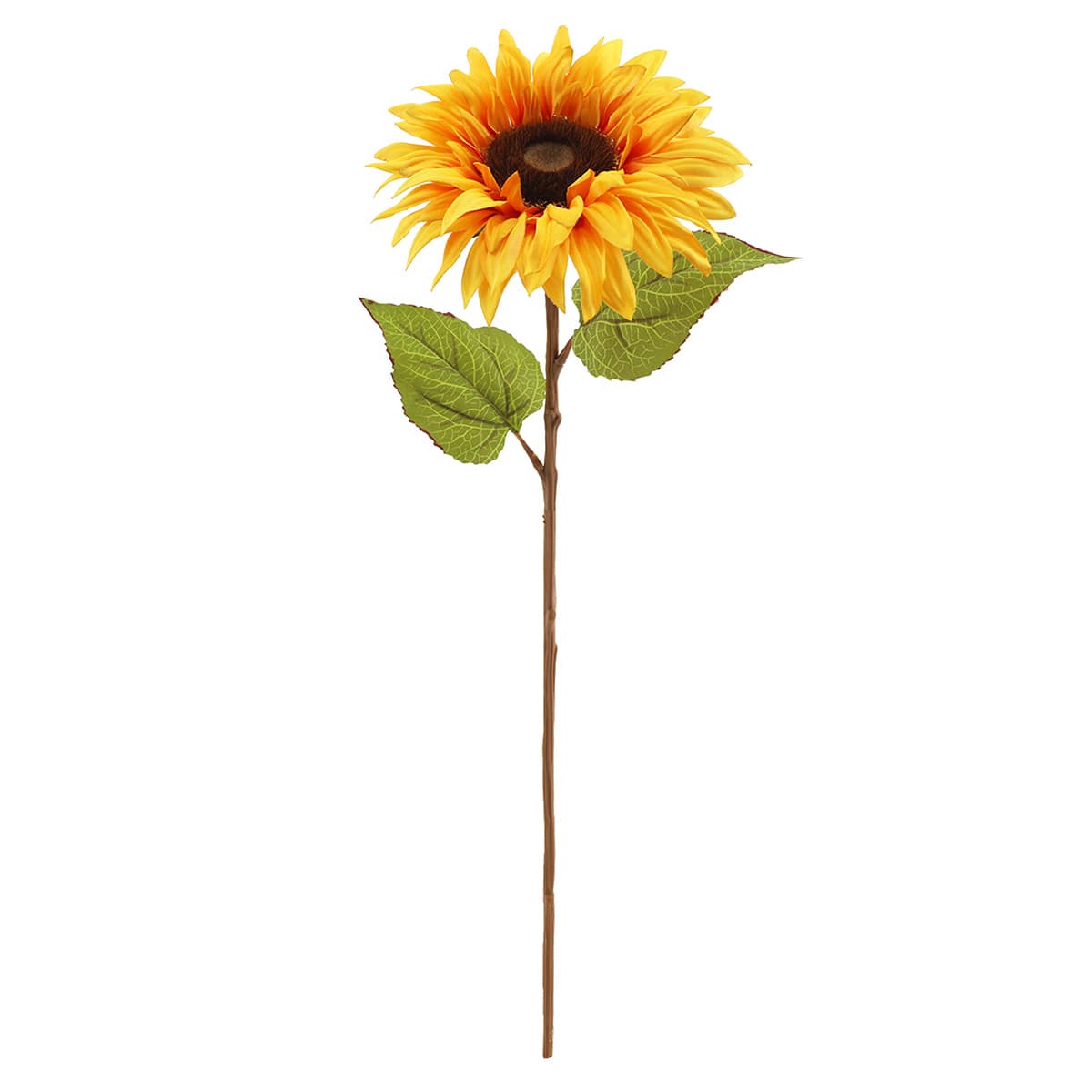 Yellow Sunflower Floral Stem, 28.5"