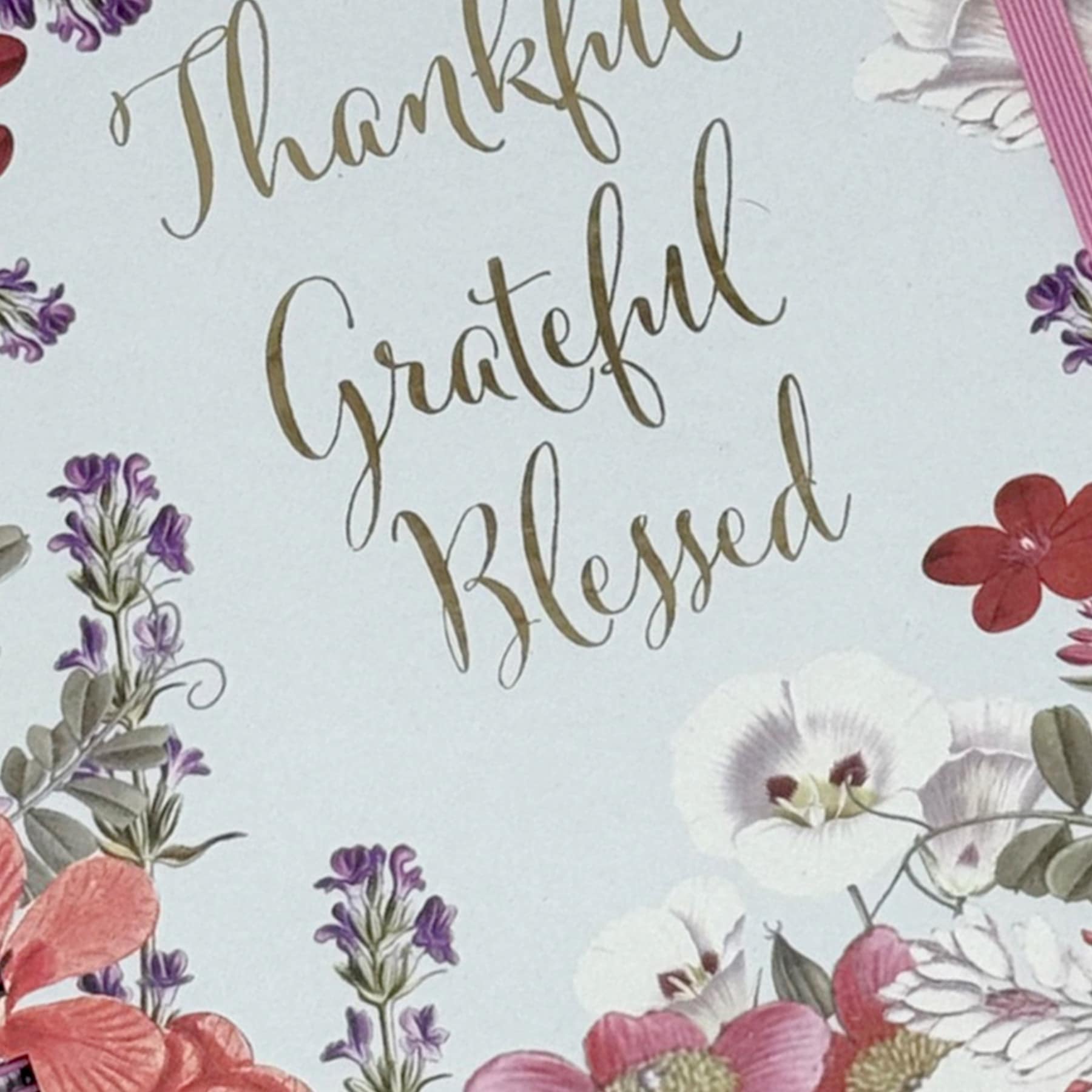 Chunky Spiral - Thankful Grateful Blessed