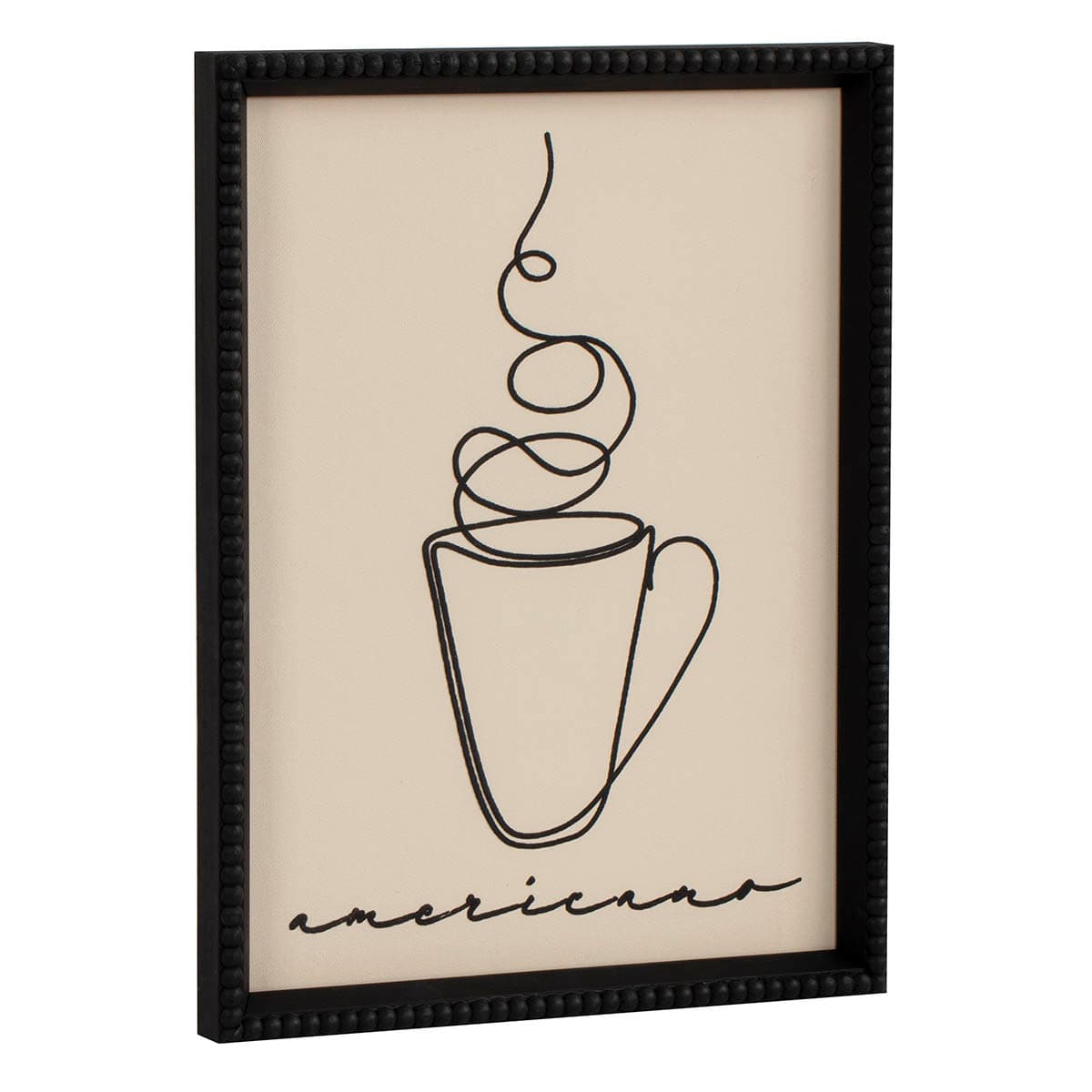 Framed Americano Cup, 12x16
