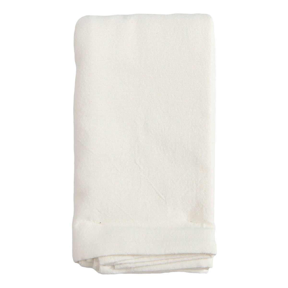 Ivory 100% Cotton Tablecloth, 60x84
