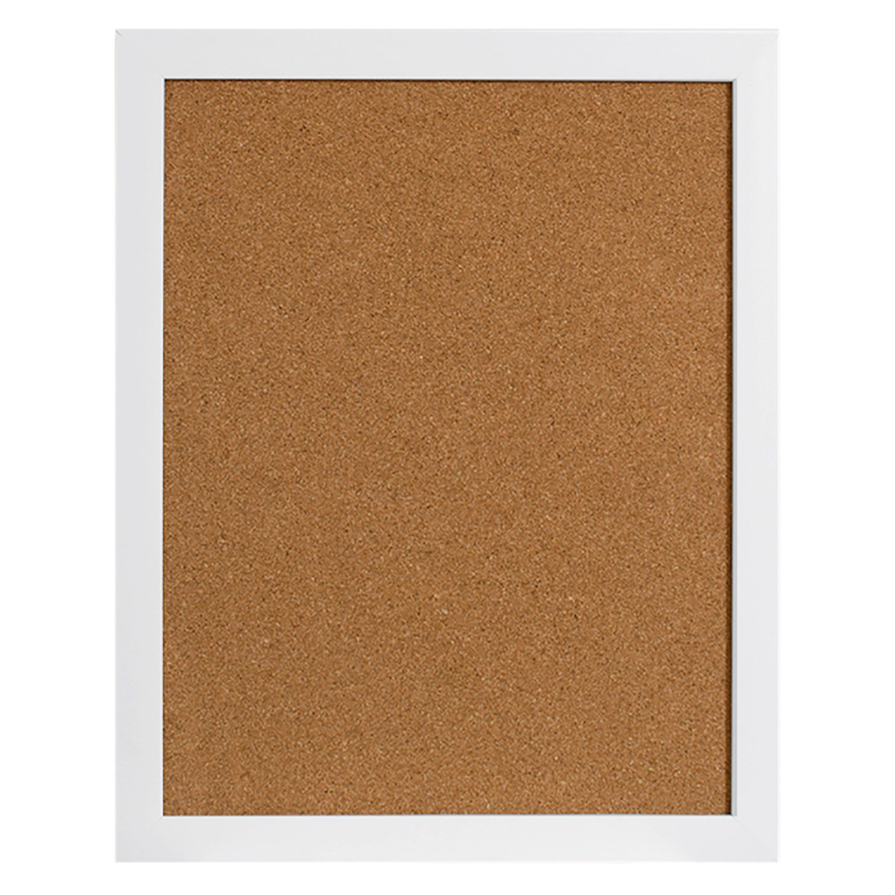 White Framed Utility Cork Board, 20x16