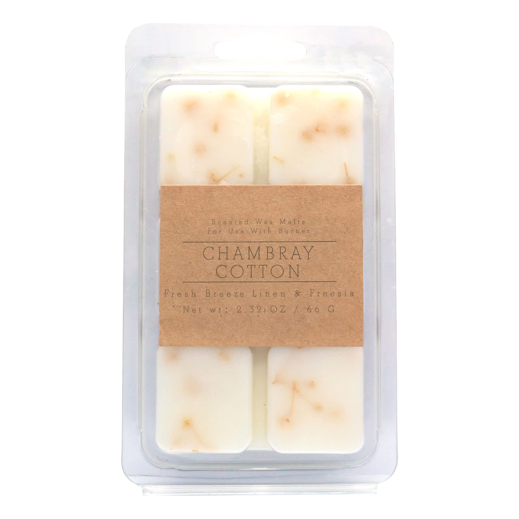 Honeybloom Chambray Cotton Scented Wax Melts, 2.32oz