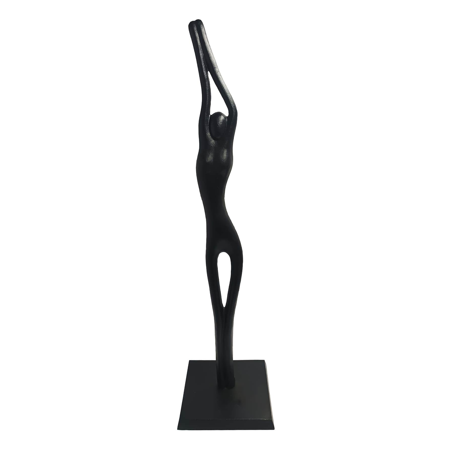 Black Cast Oversized Figural, 41"