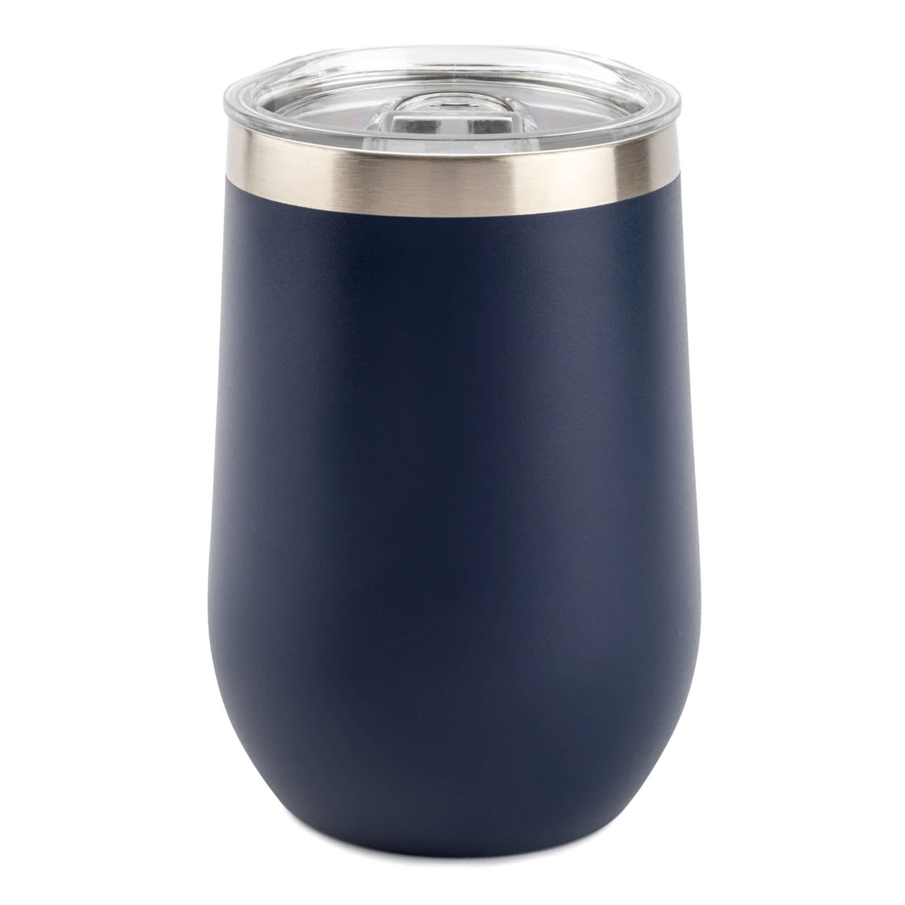 Navy Blue Wine Tumbler, 14oz
