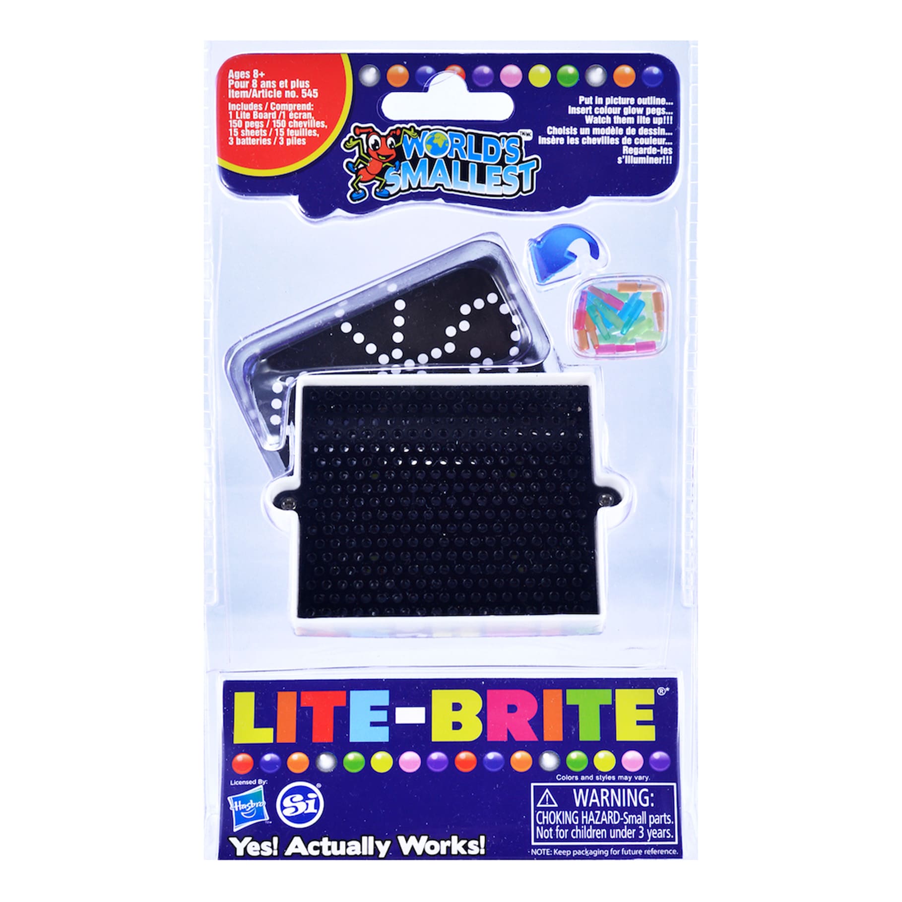 World's Smallest Lite-Brite Toy