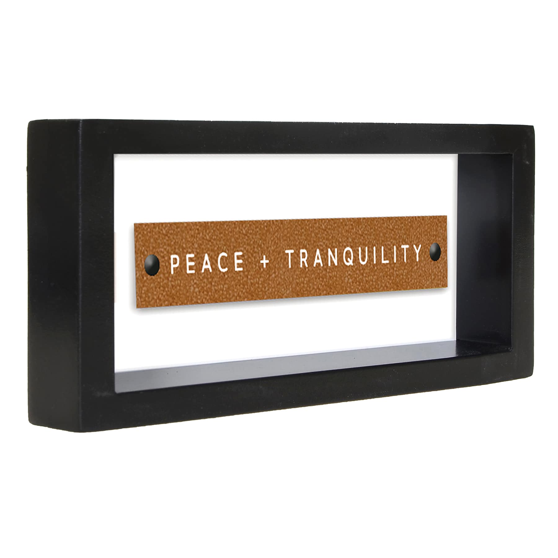 Found & Fable Peace Tranquility Block, 4x8
