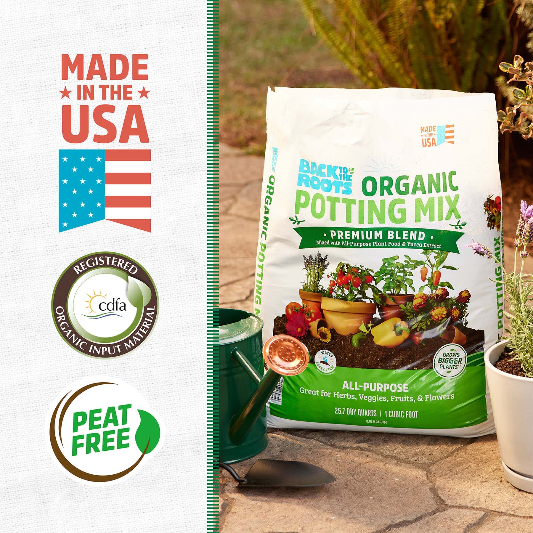 Back to Roots Premium Blend Organic Potting Mix