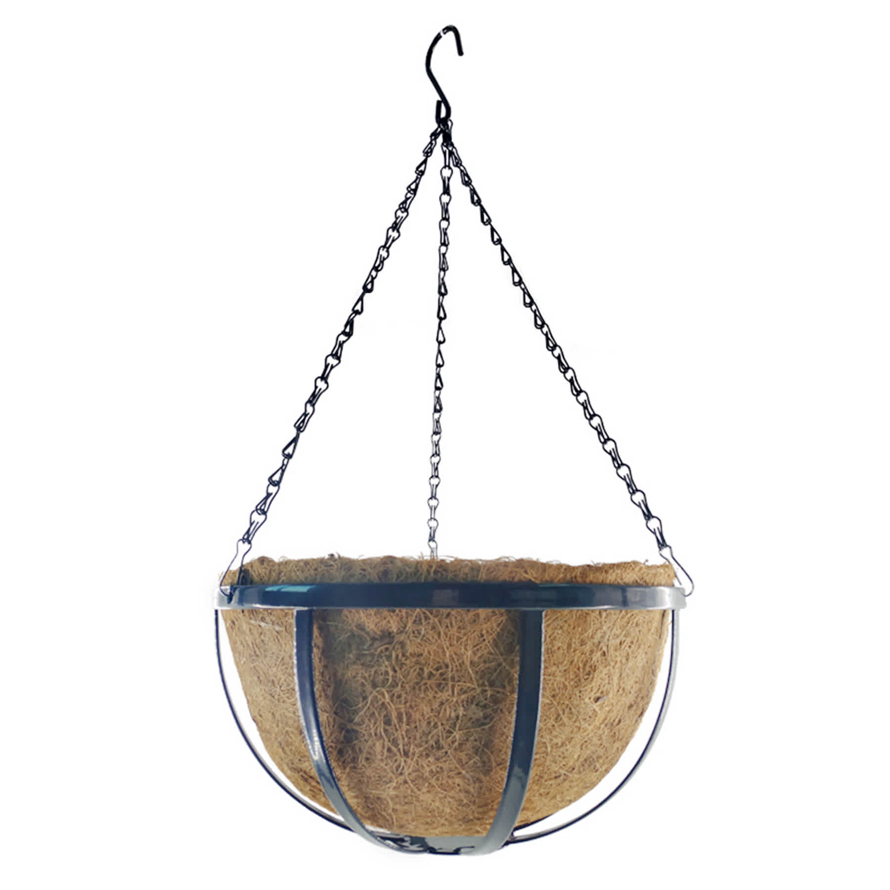 Coco Metal Hanging Planter, Small