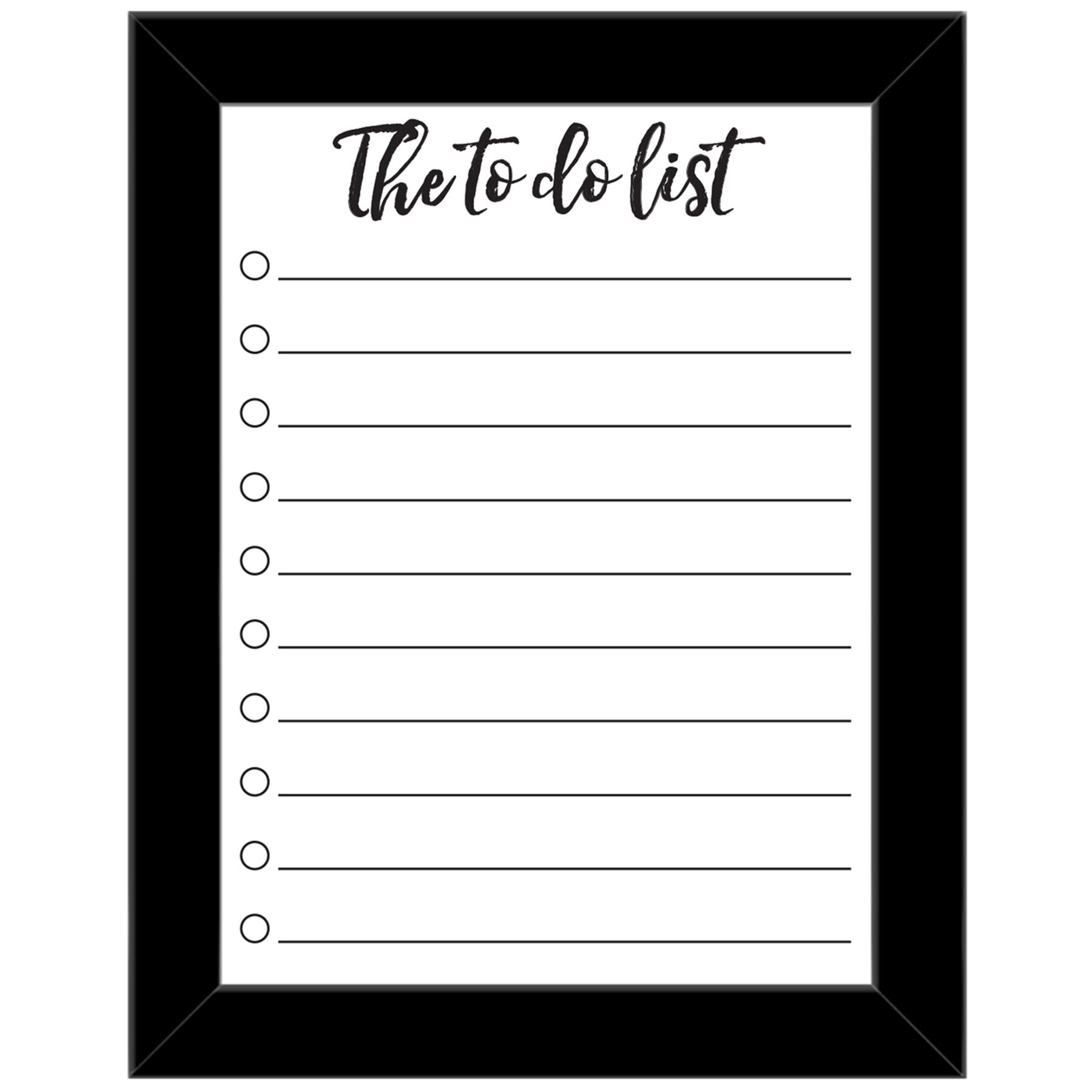 The To Do List Dry Erase Memo Board, 10x13