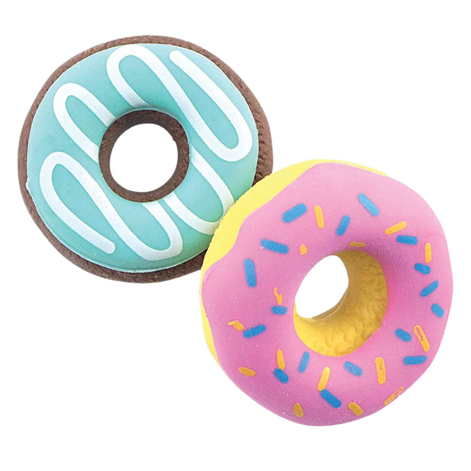 6-Pack Dainty Donut Vanilla Scented Erasers