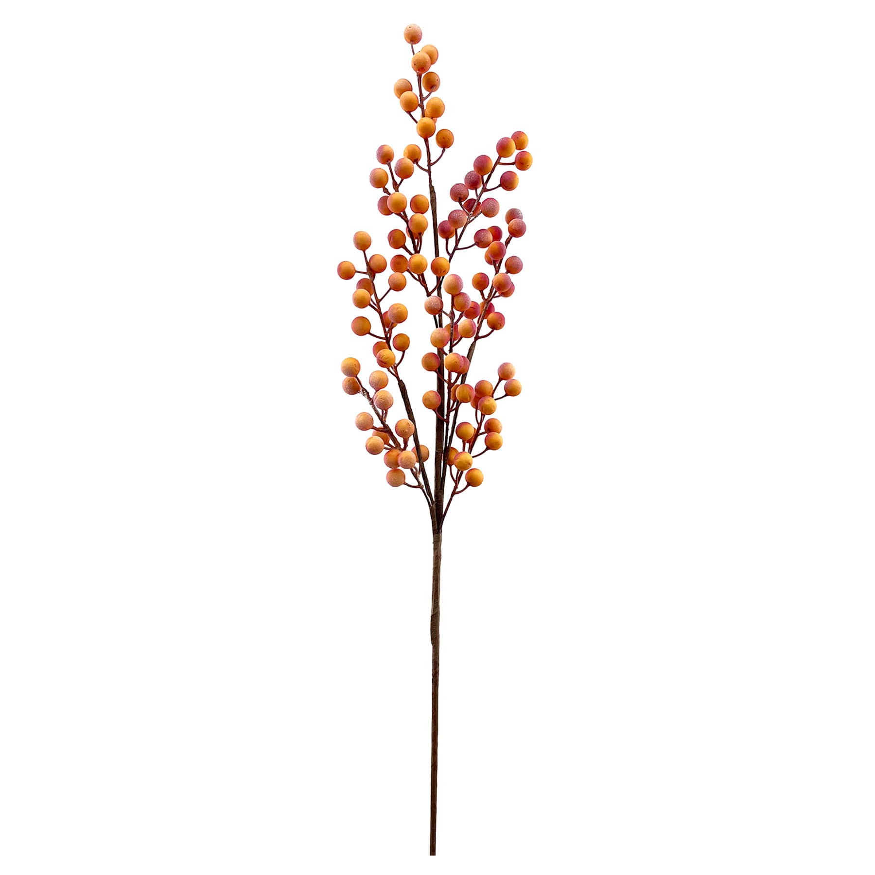 Orange Berries Stem, 30.5"