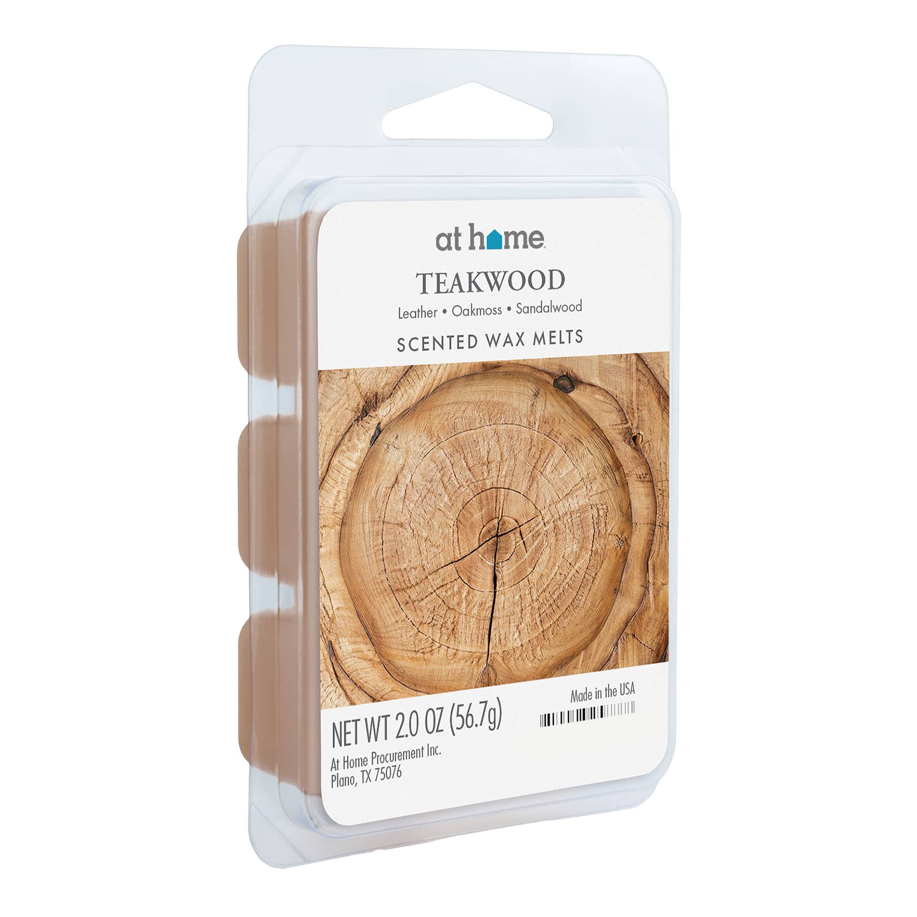 Teakwood Scented Wax Melts, 2oz