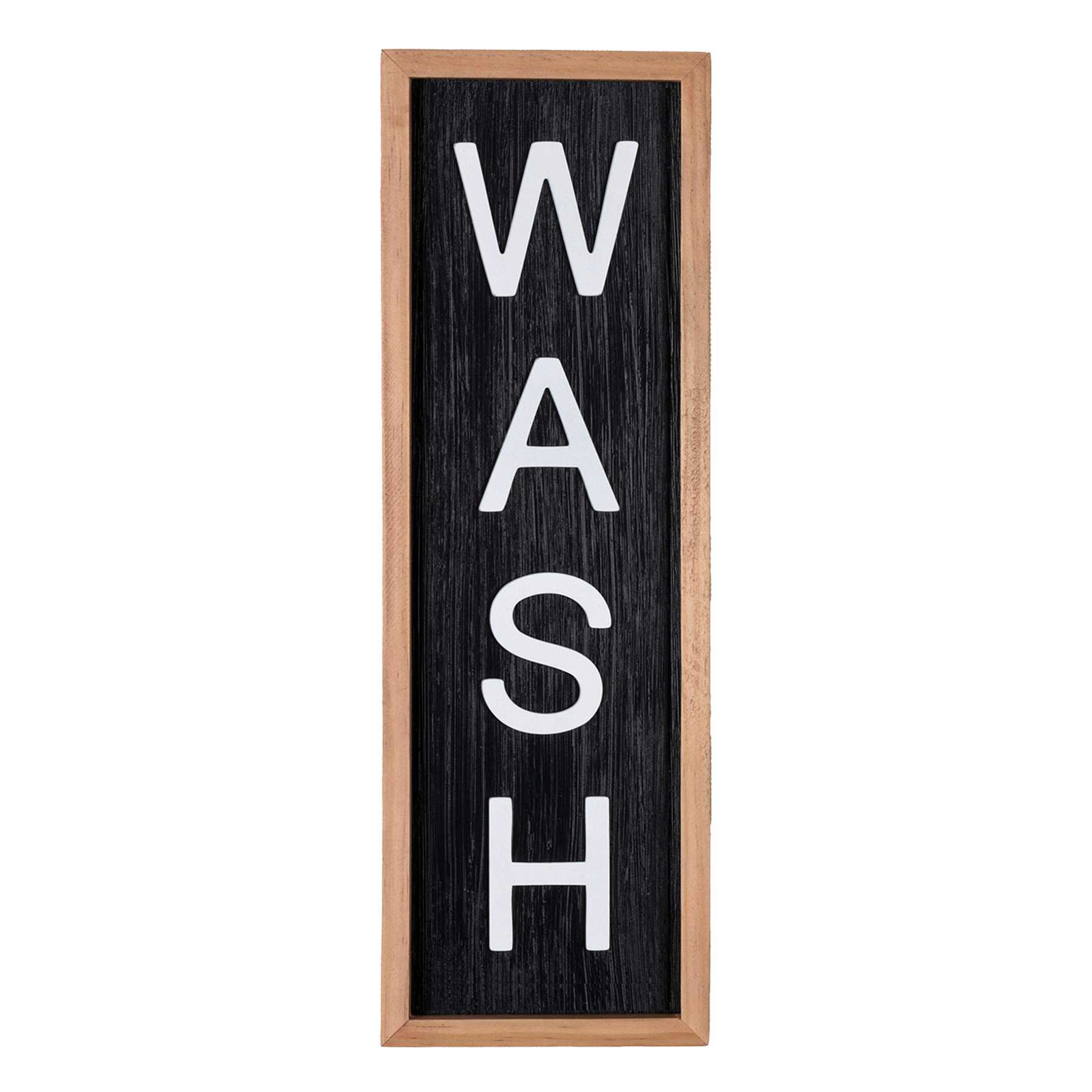 Wash Wooden Wall Décor, 5x16